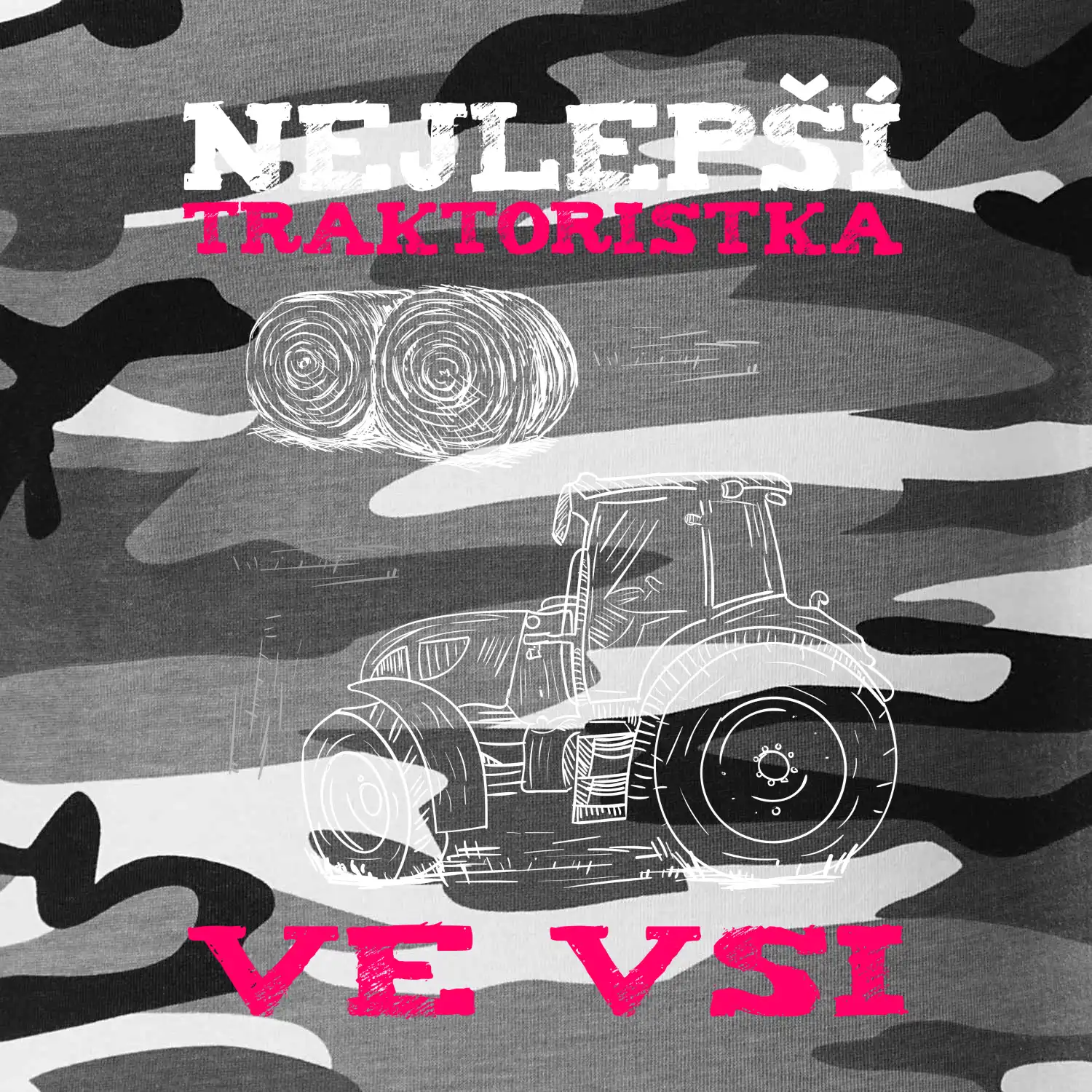Traktoristka - nejjepší ve vsi