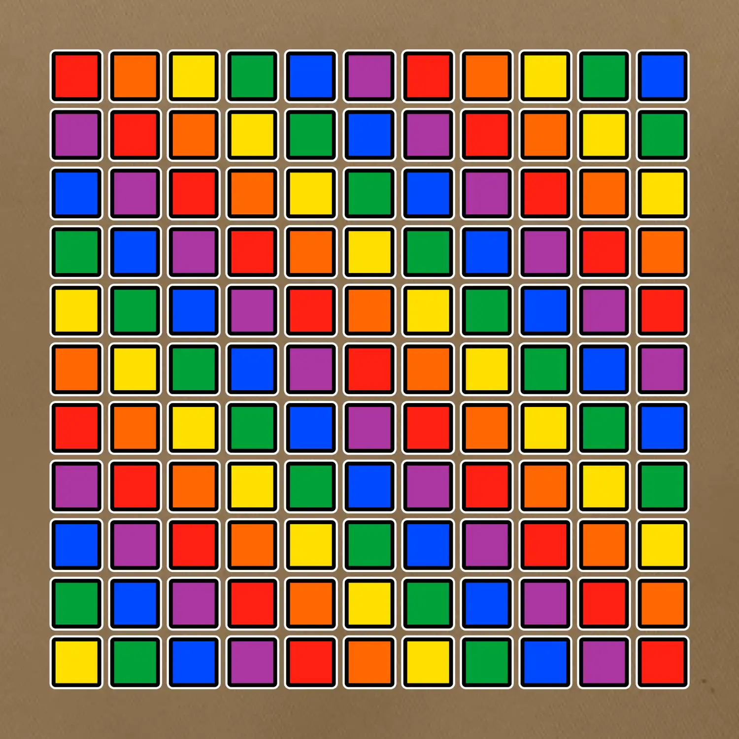 LGBT duhový čtverec