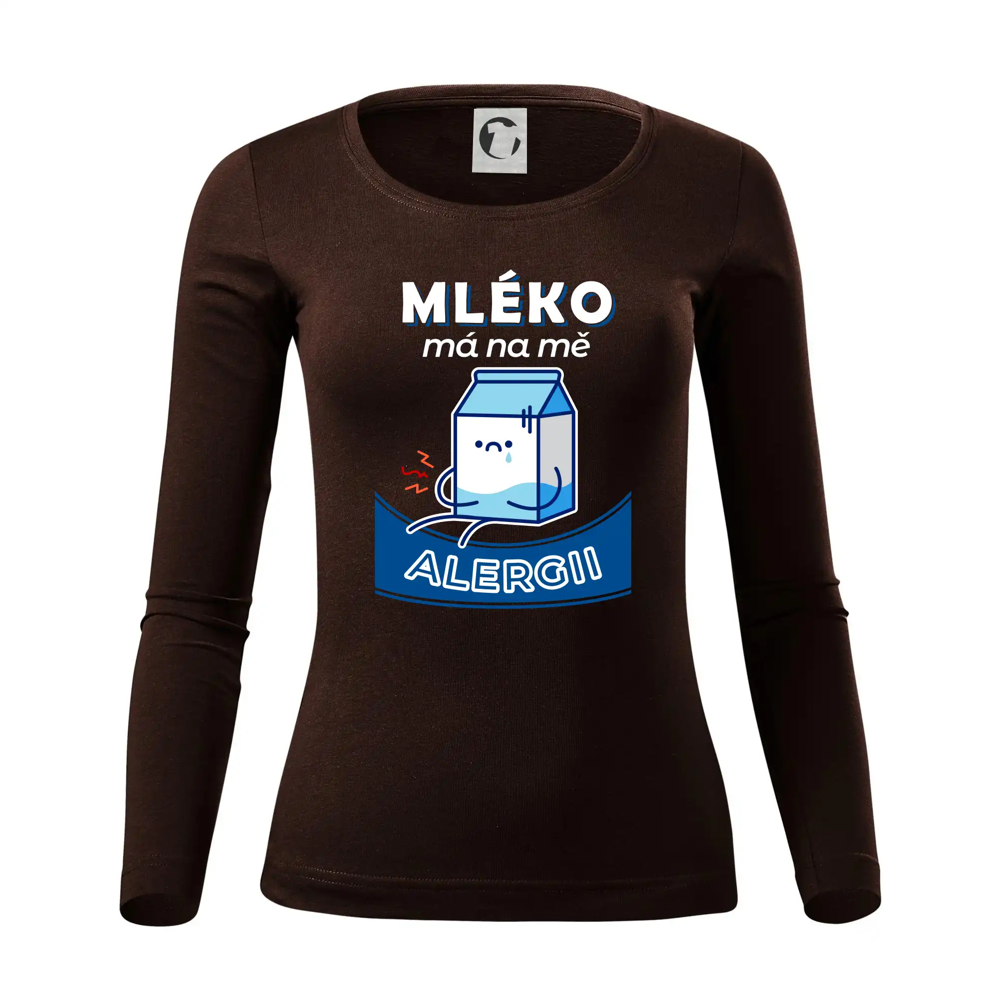 Mléko má na mě alergii