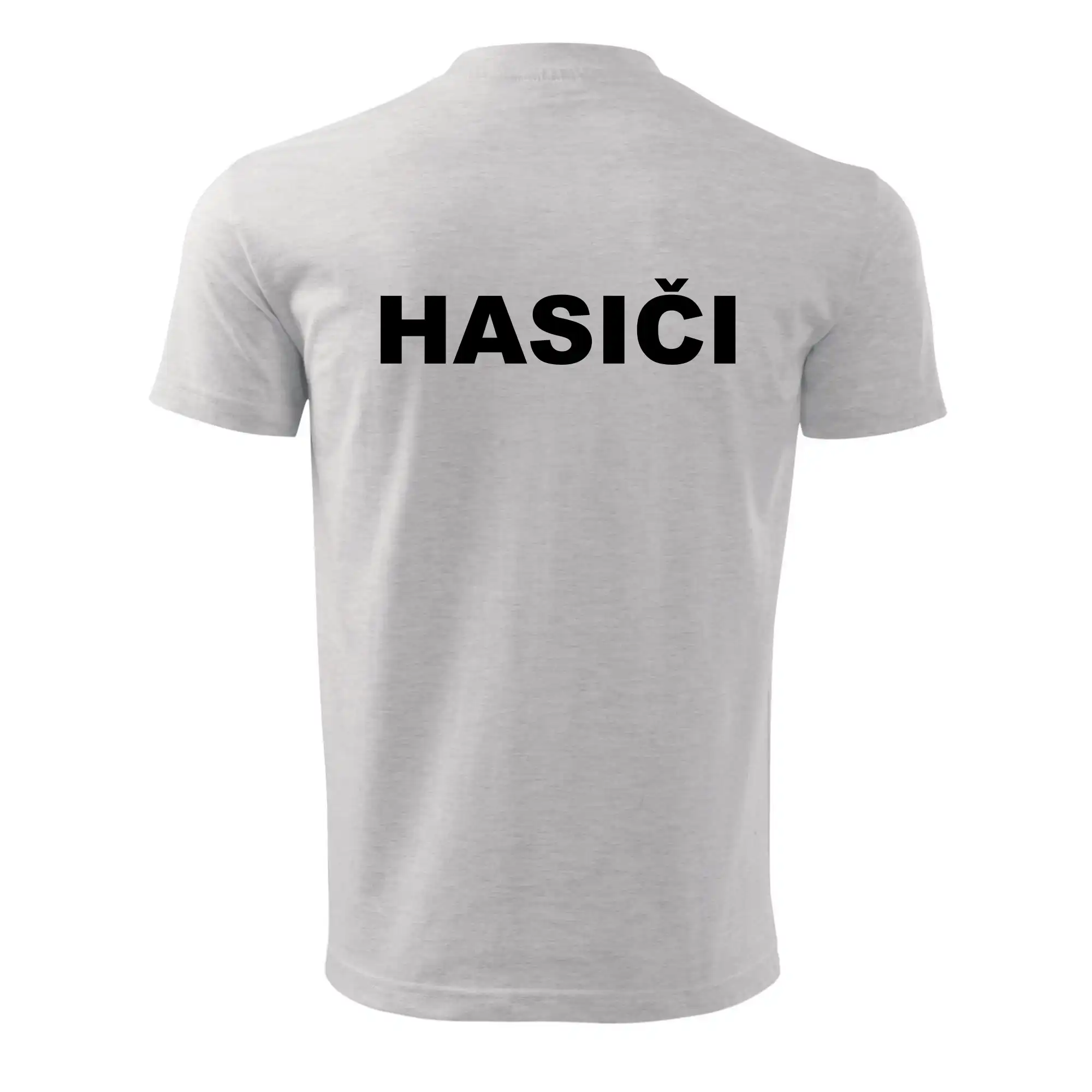 SDH znak + nápis + nápis hasiči na zádech