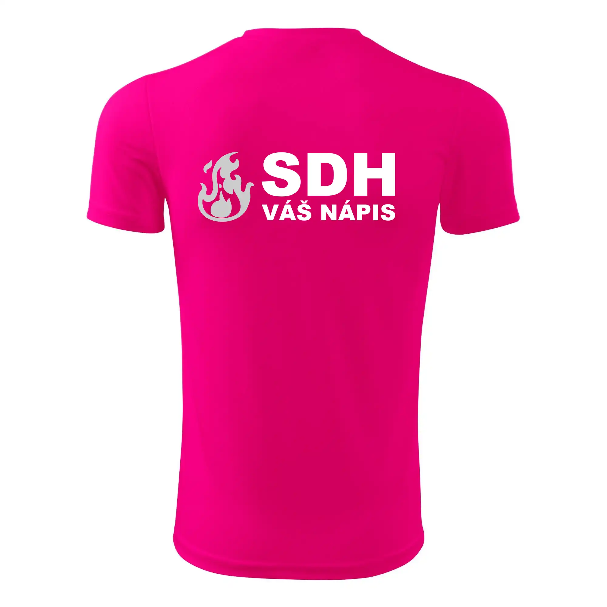 SDH REFLEXNÍ nápis (oheň, firesport, název sboru - vlastní nápis)