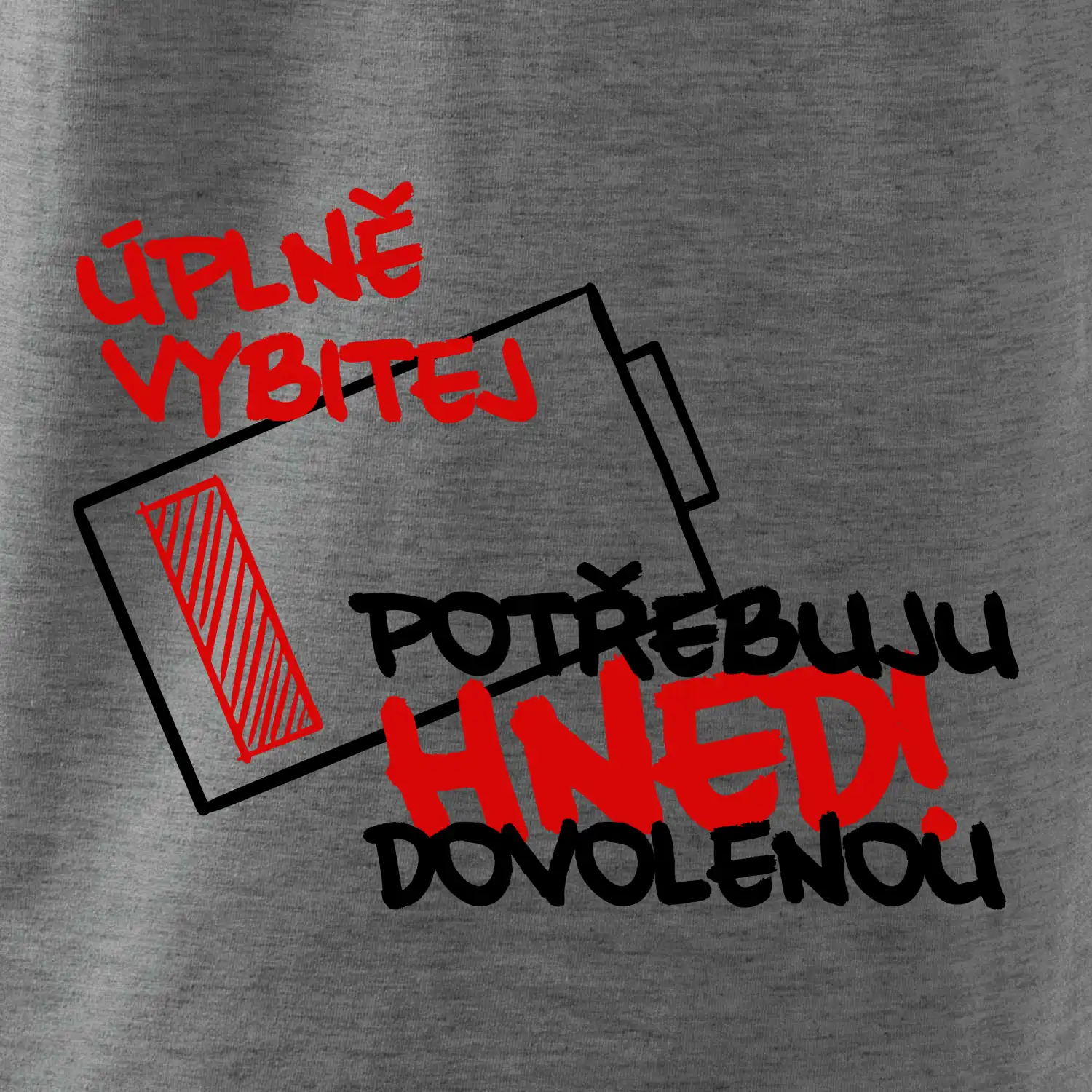 Úplně vybitej potřebuju hned dovolenou