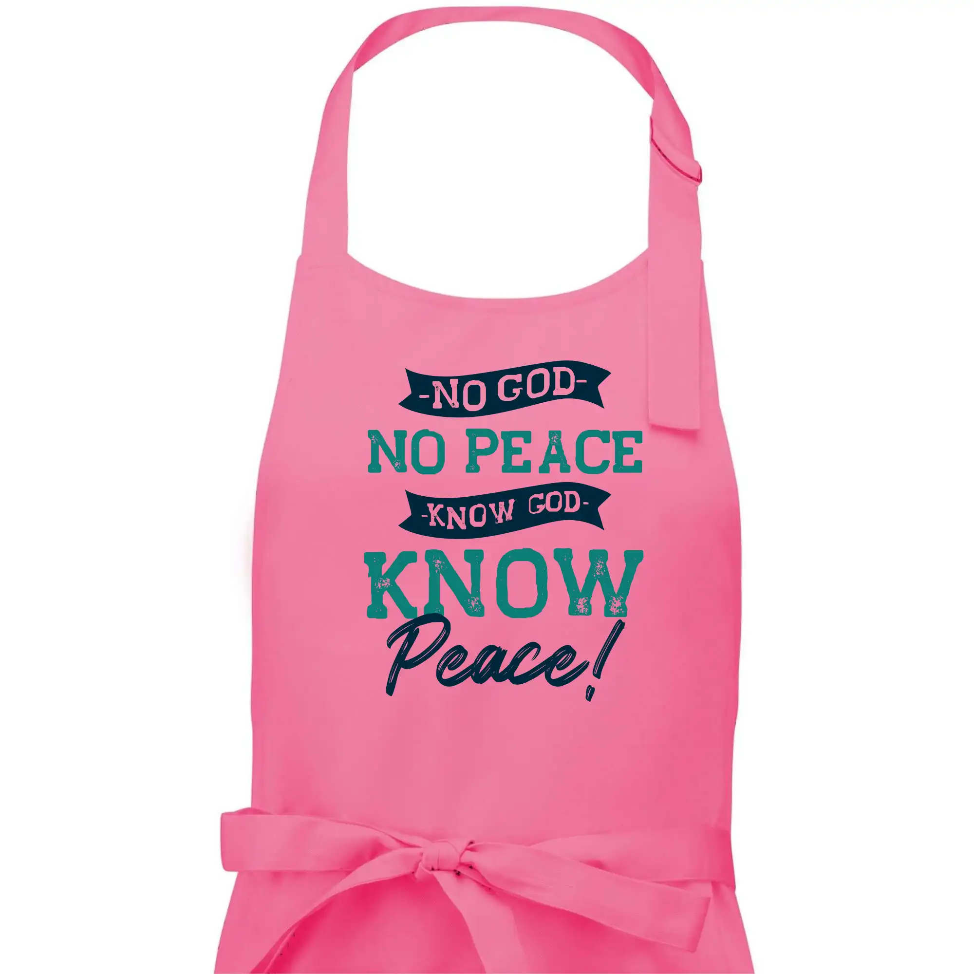 No God no peace, know god know peace