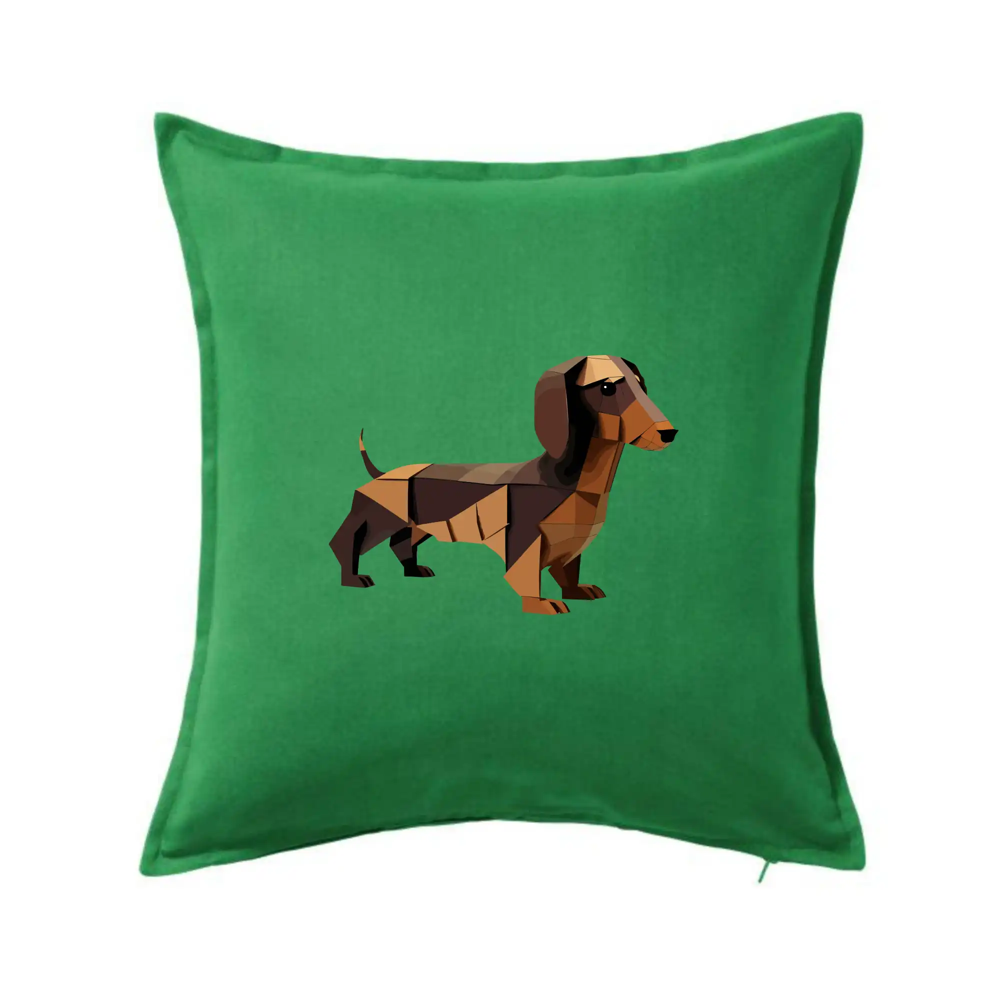 Jezevčík - slepený z papíru