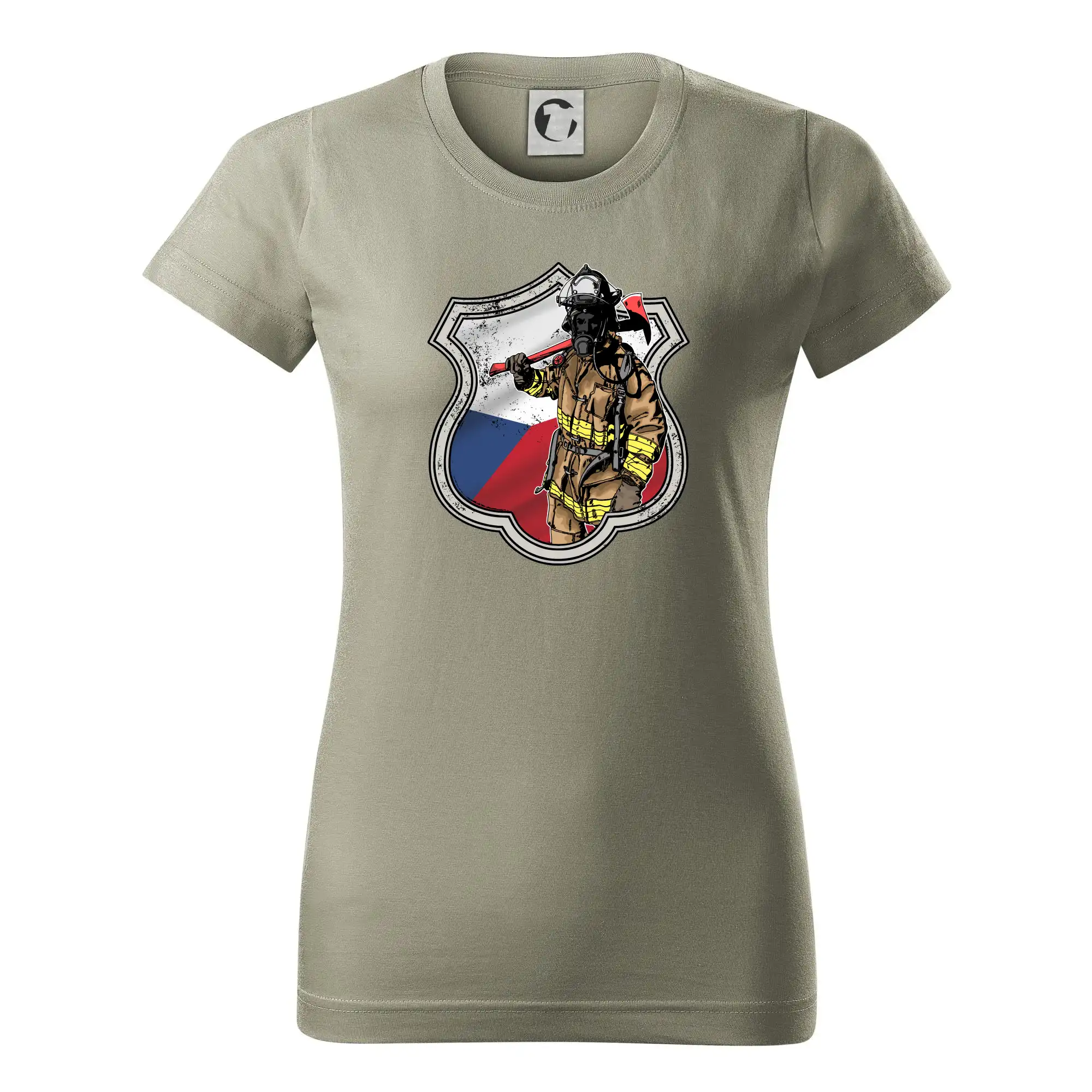 Hasič erb - Česká vlajka