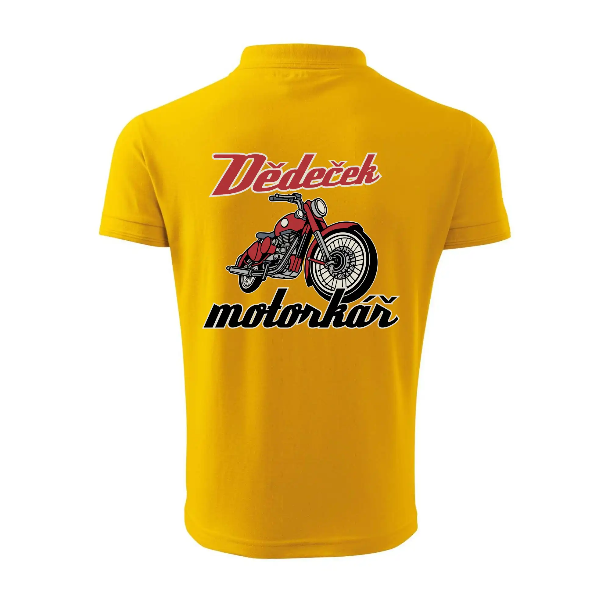 Dědeček motorkář