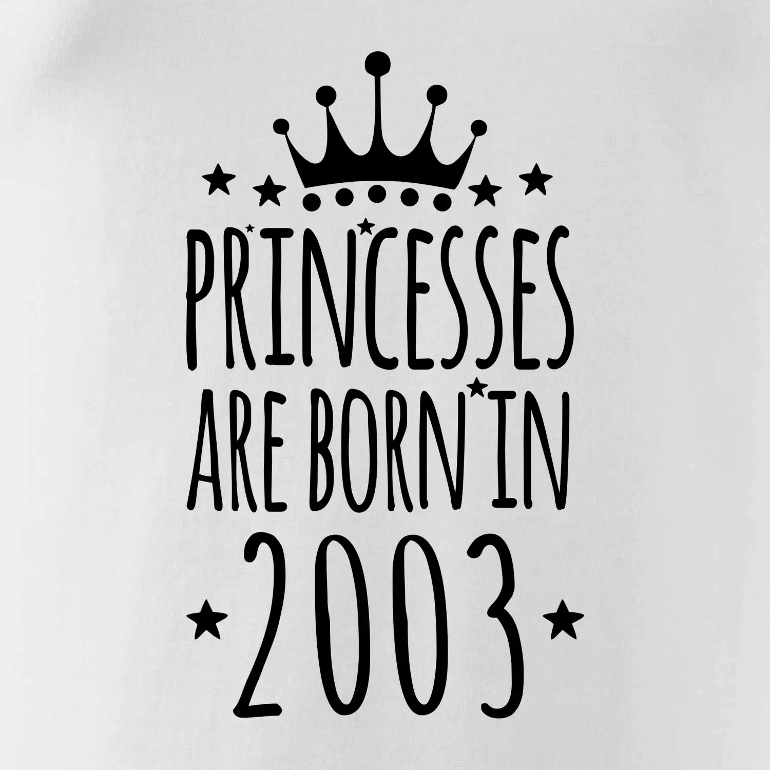 Princesses are born in 2003