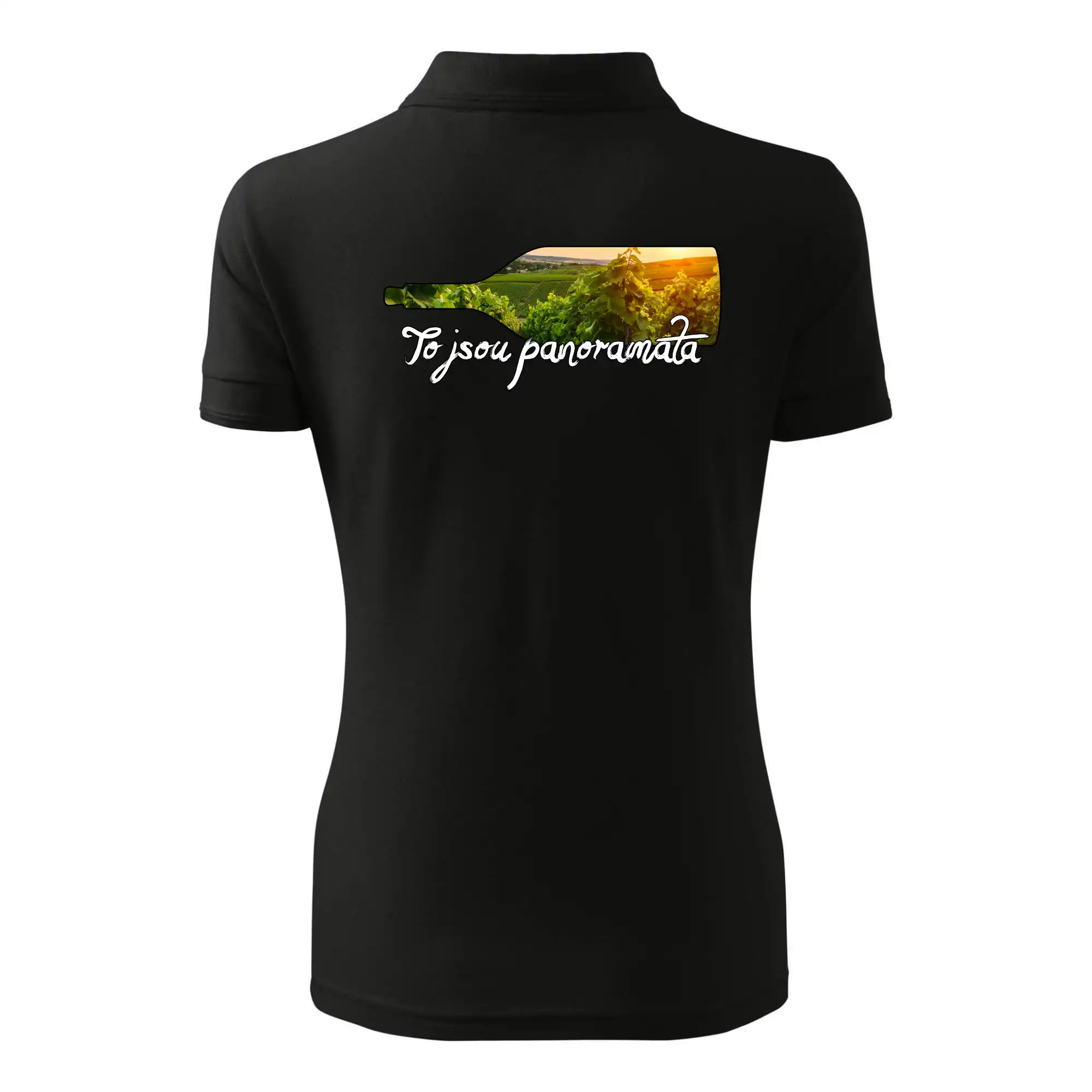 To jsou panoramata vinice