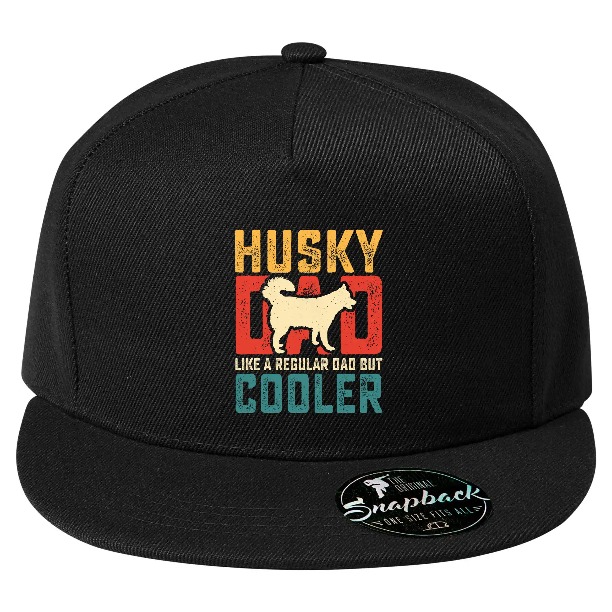 Husky dad like a regular dad but cooler