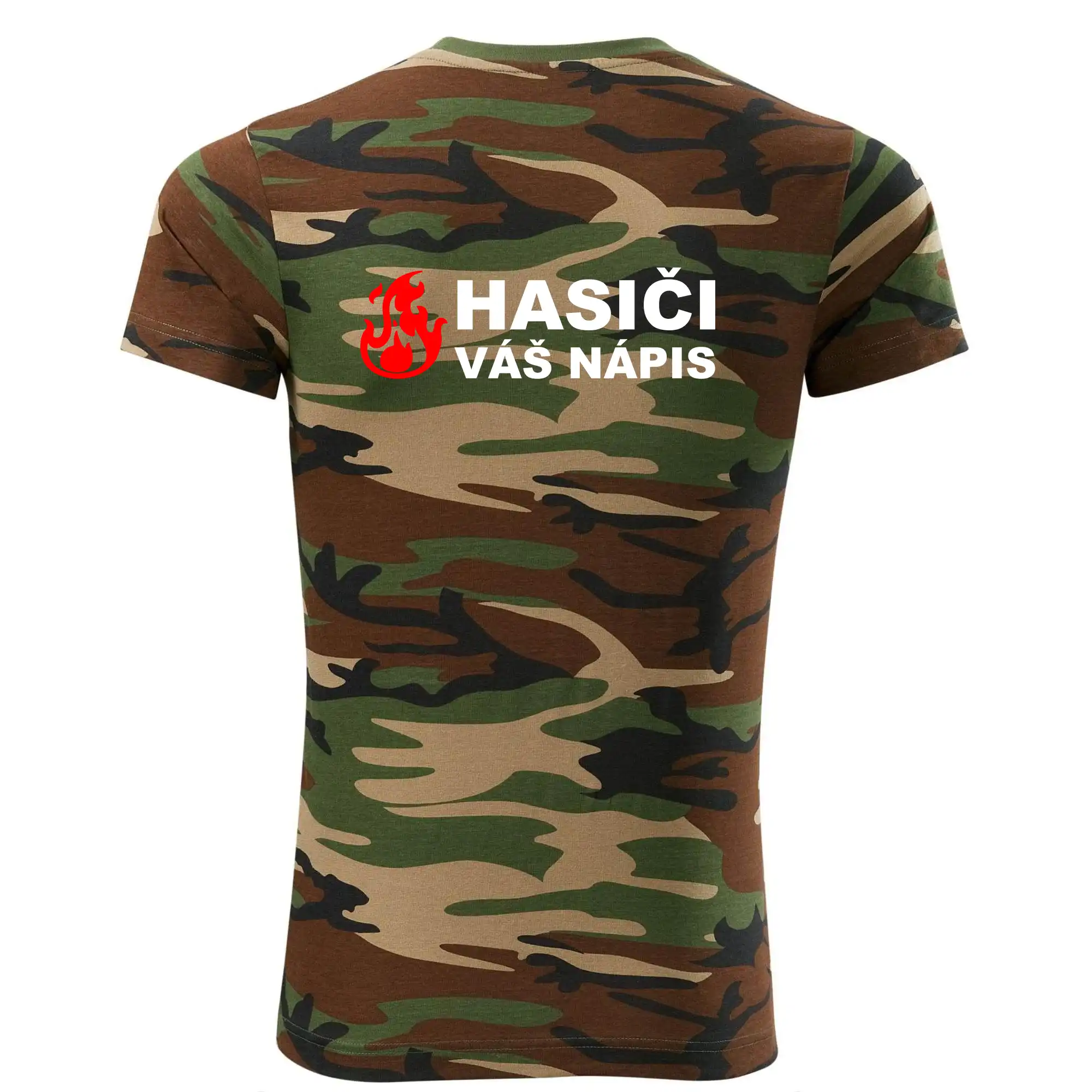 Hasiči (oheň,  Firesport, název sboru - vlastní nápis)