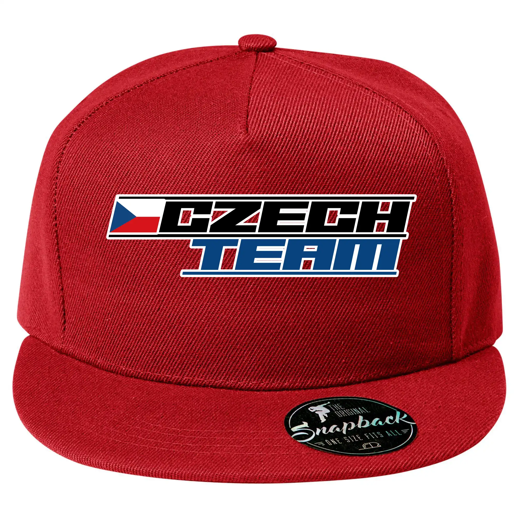 Czech team s vlajkou - Mistrovství světa v ledním hokeji 2025
