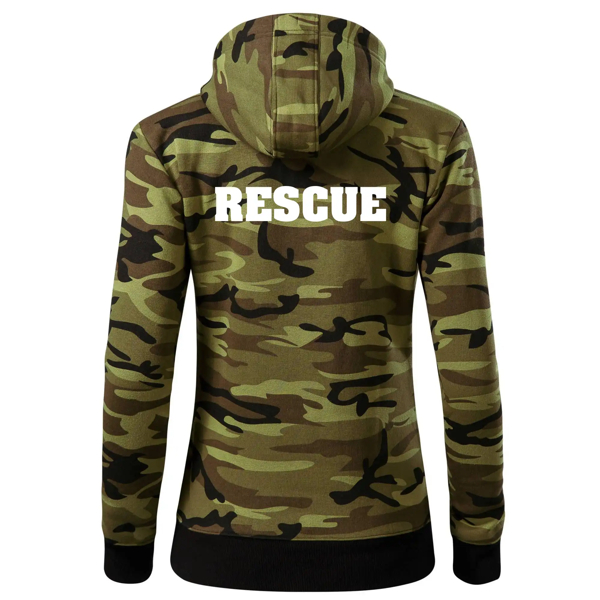Rescue - Hvězda na prsu +  nápis na zádech