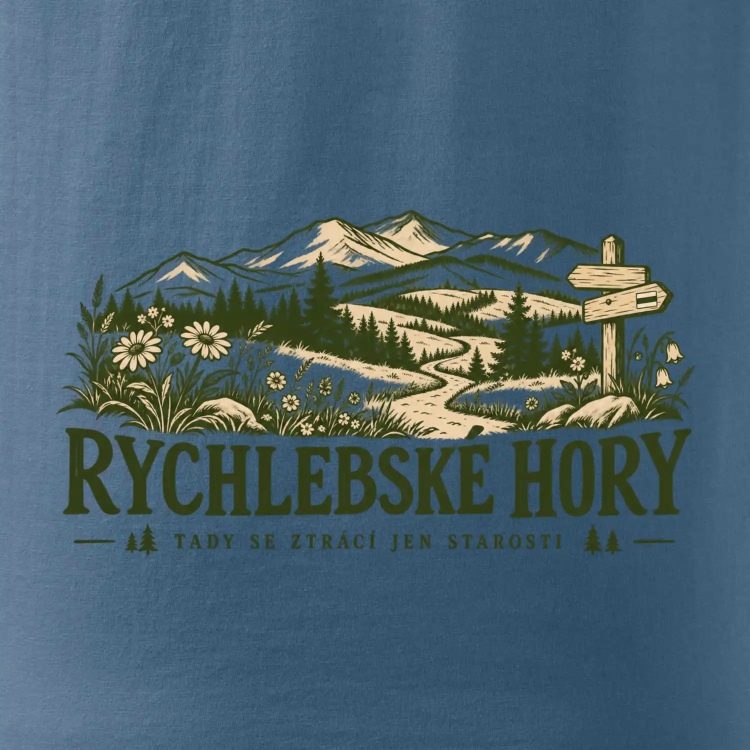 Rychlebské hory tady se ztrácí jen starosti