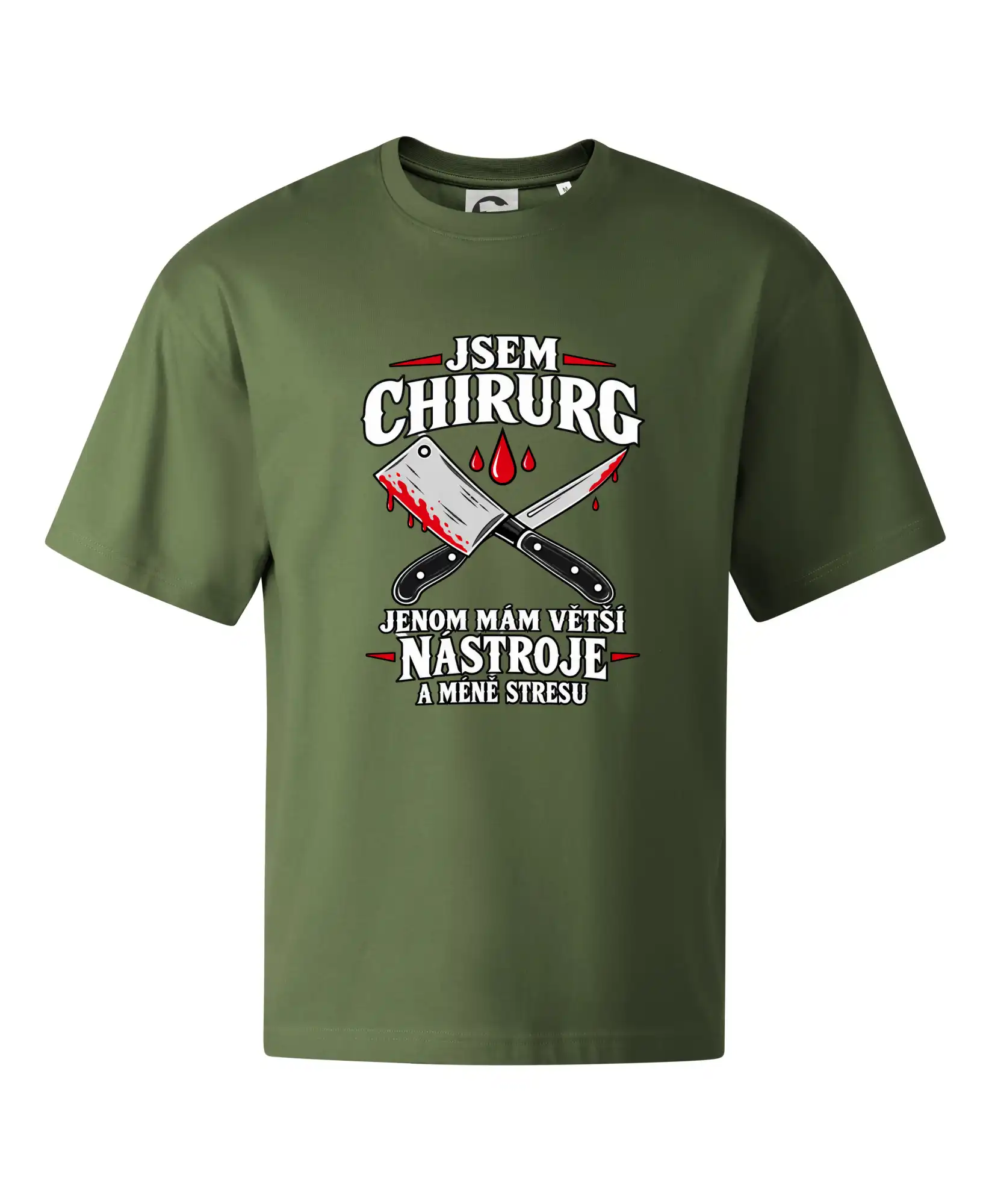 Řezník chirurg s většími nástroji