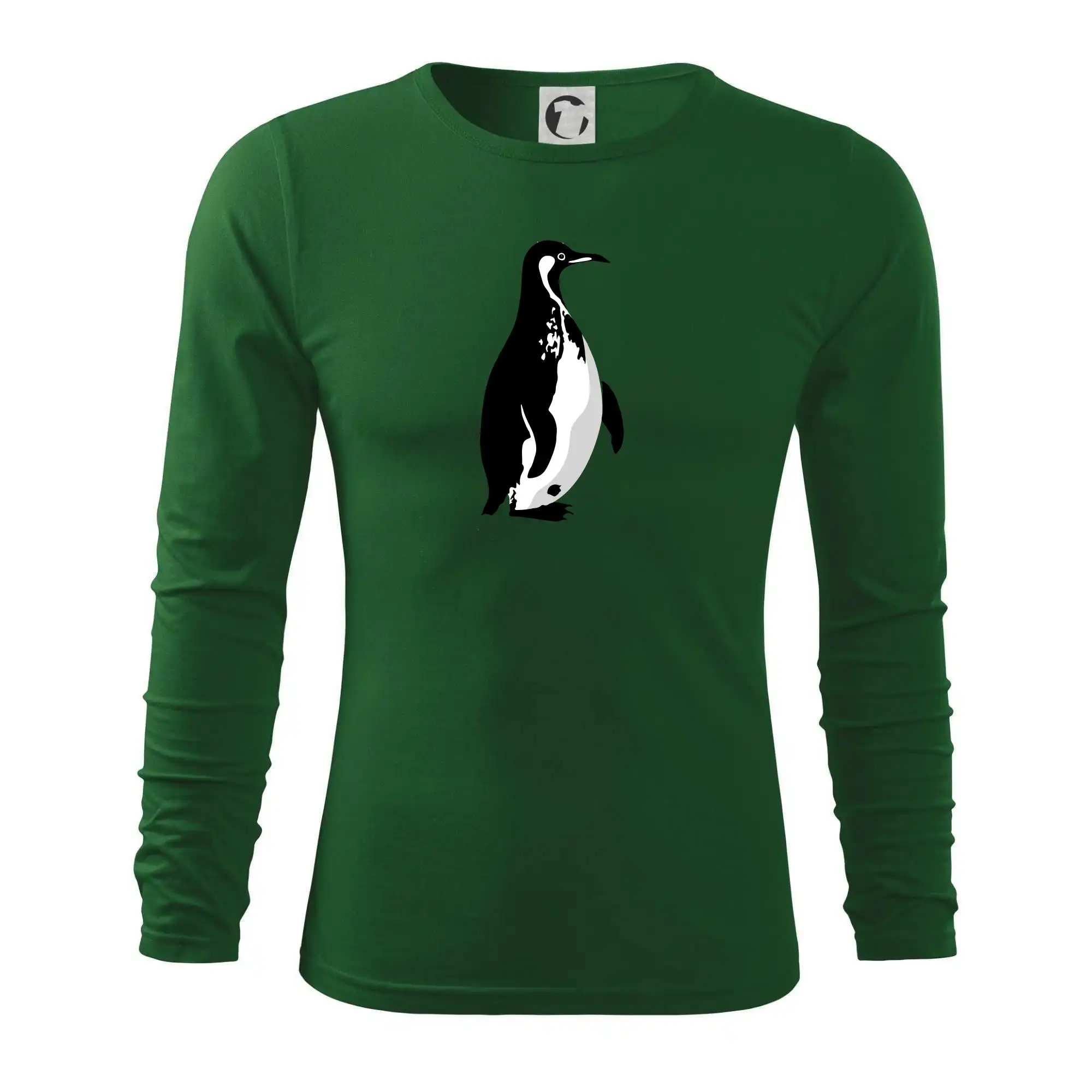 Tučňák černobílý z boku