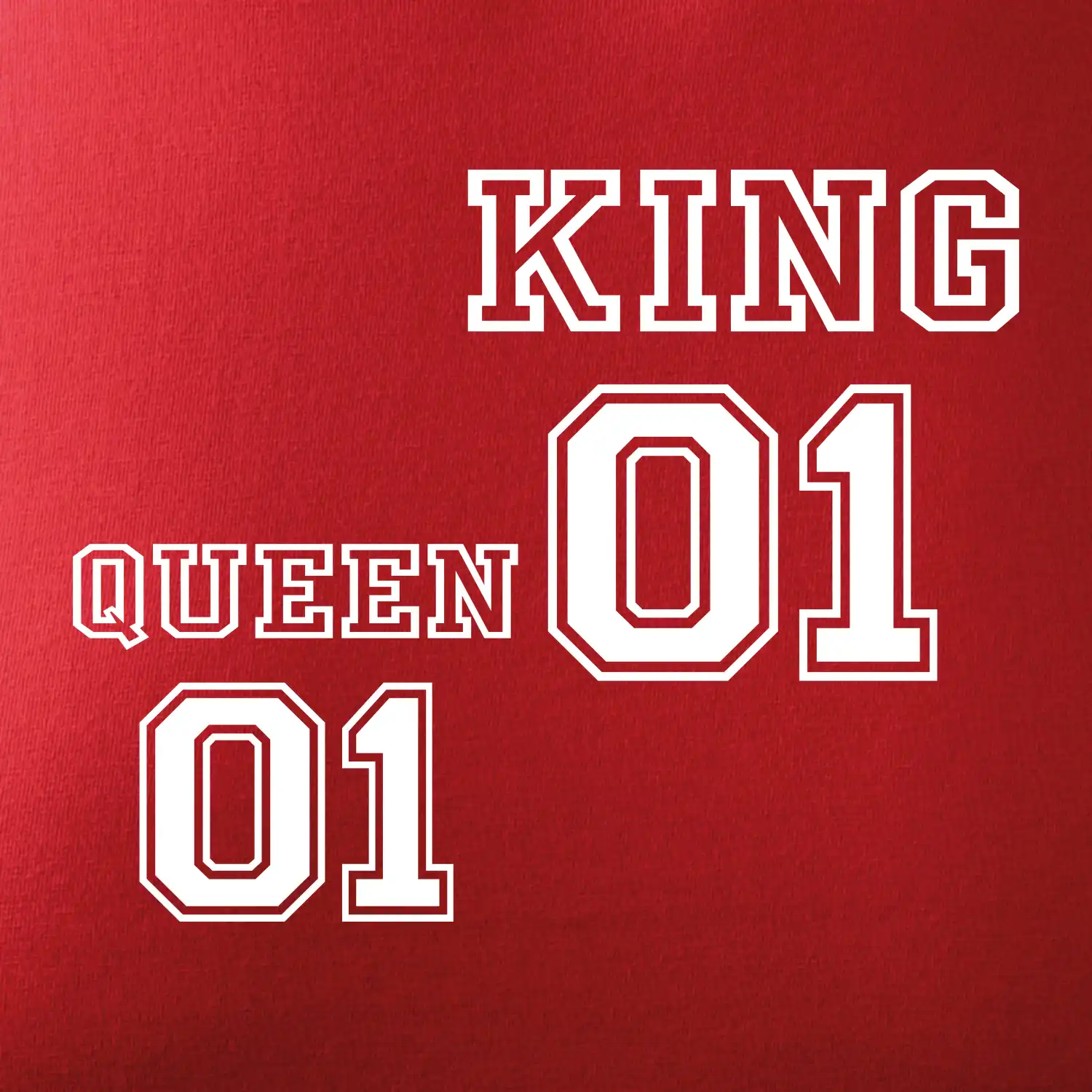 King - Queen - 01 dres (černobílá)