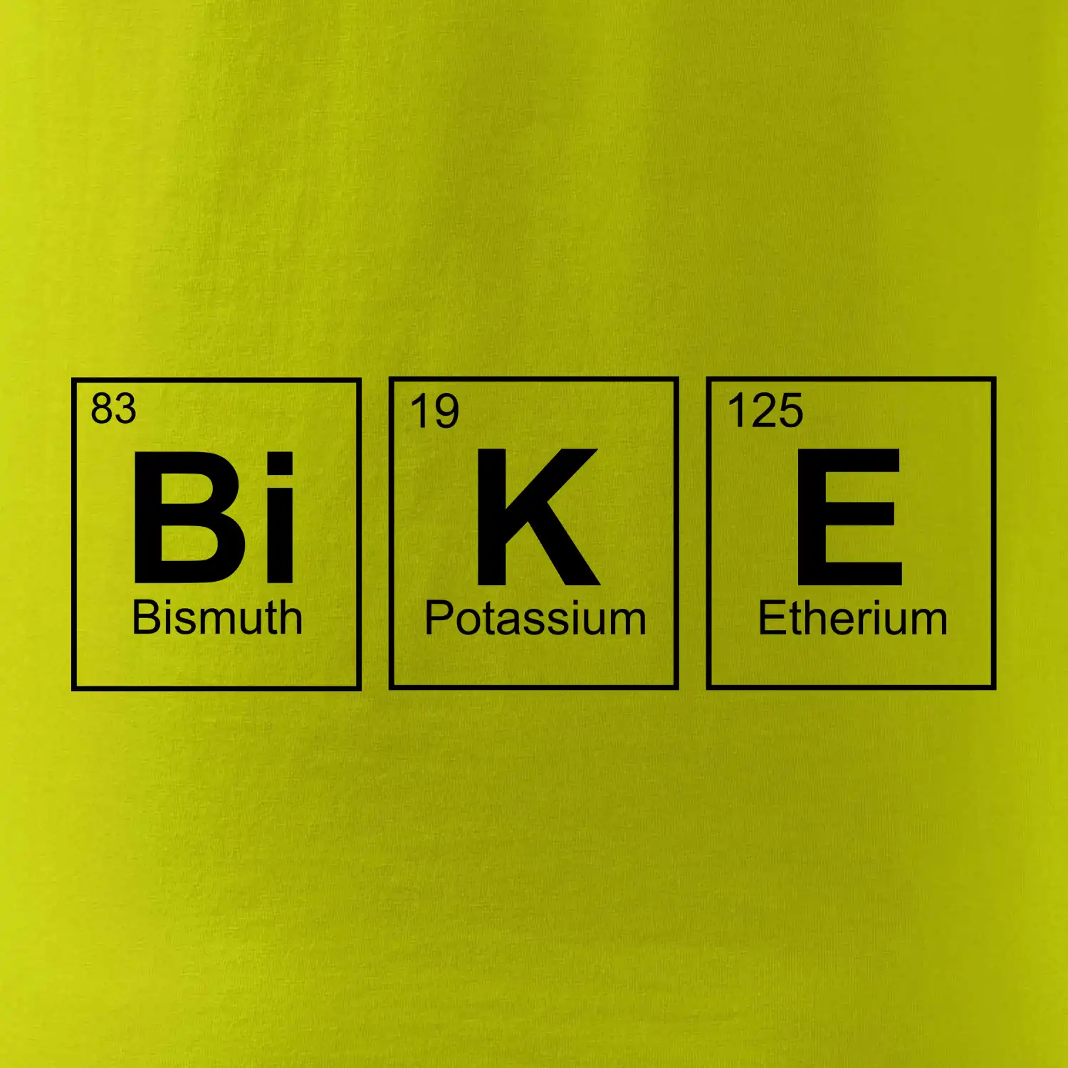 BiKE - periodická tabulka