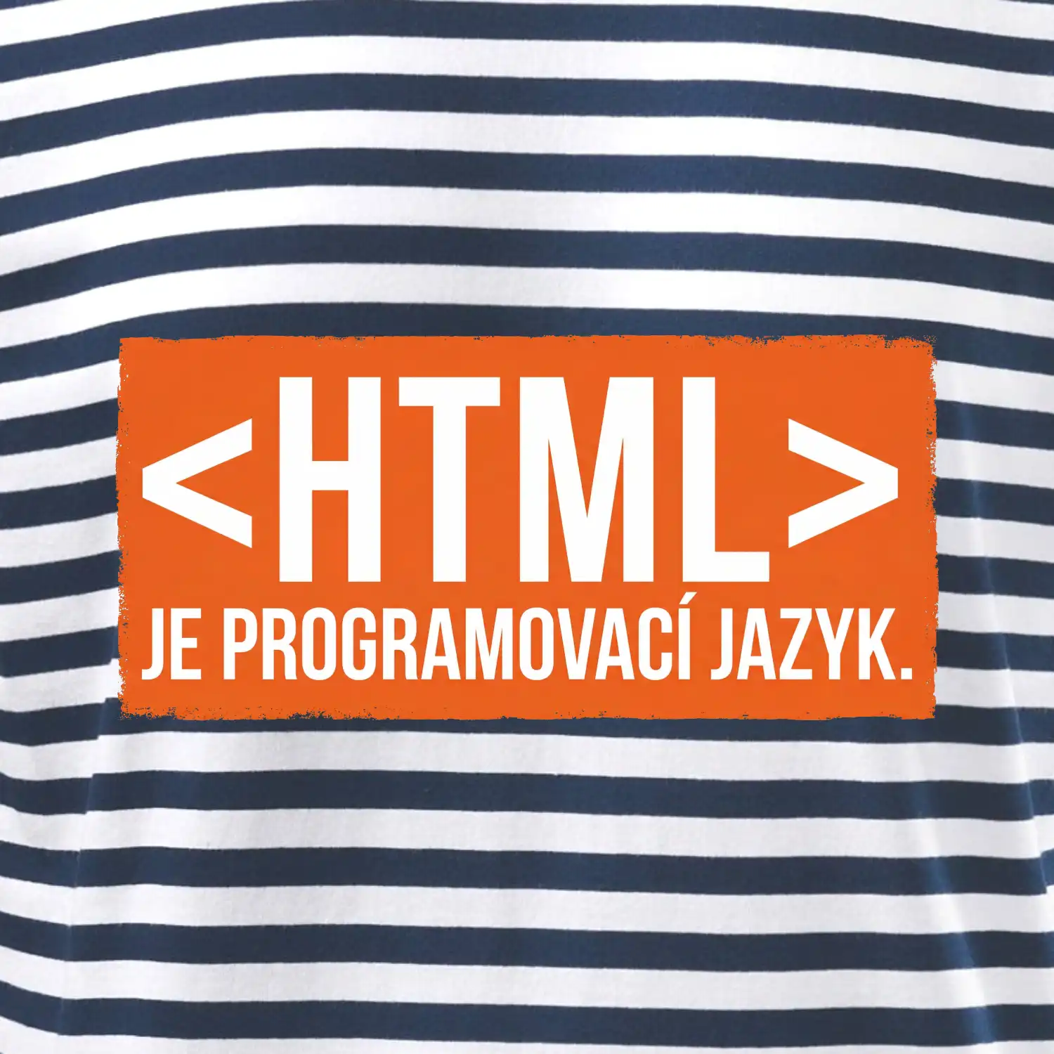 HTML JE PROGRAMOVACÍ JAZYK