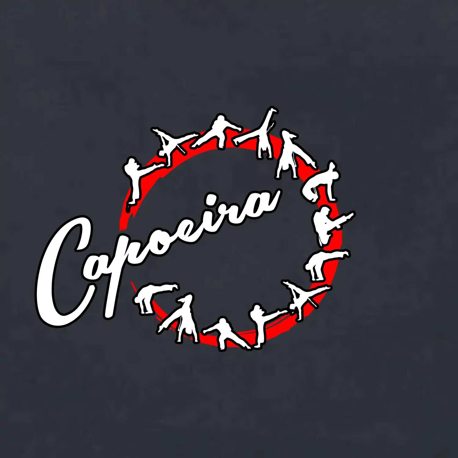 Capoeira cviky v kruhu