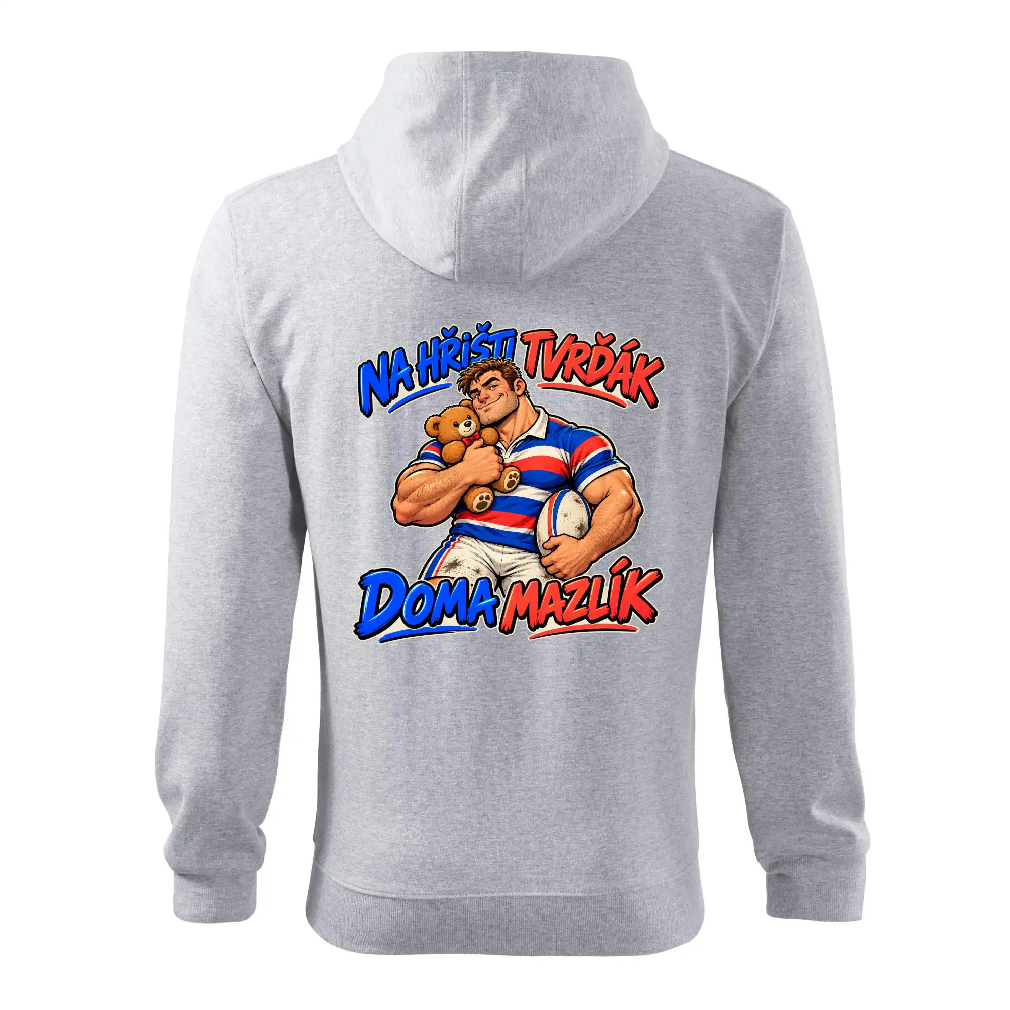 Na hřišti tvrďák, doma mazlík