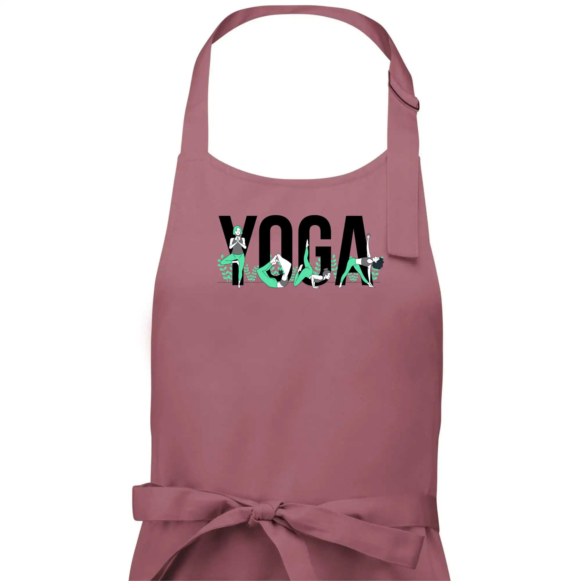 Yoga nápis barevný