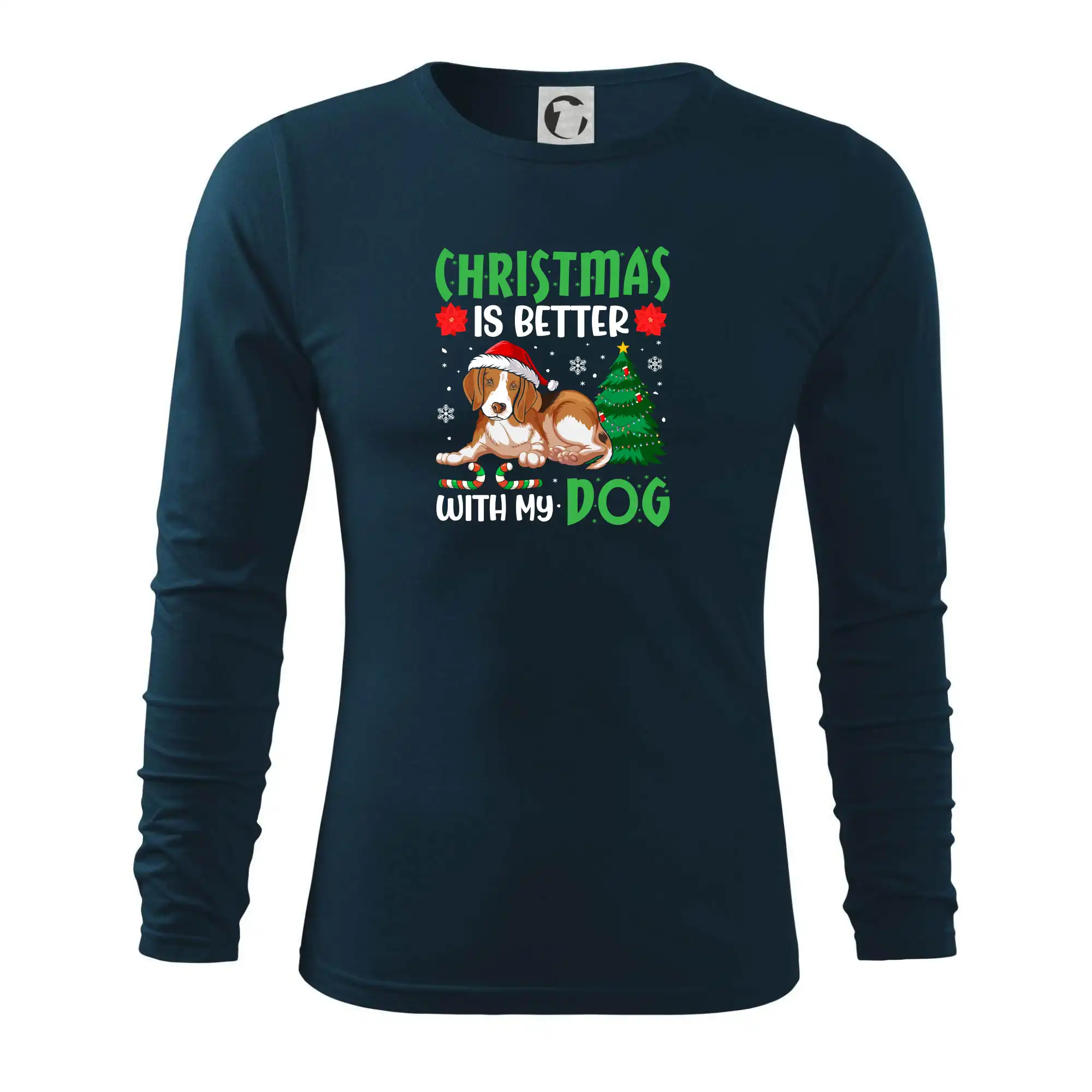 Christmas is better with my dog