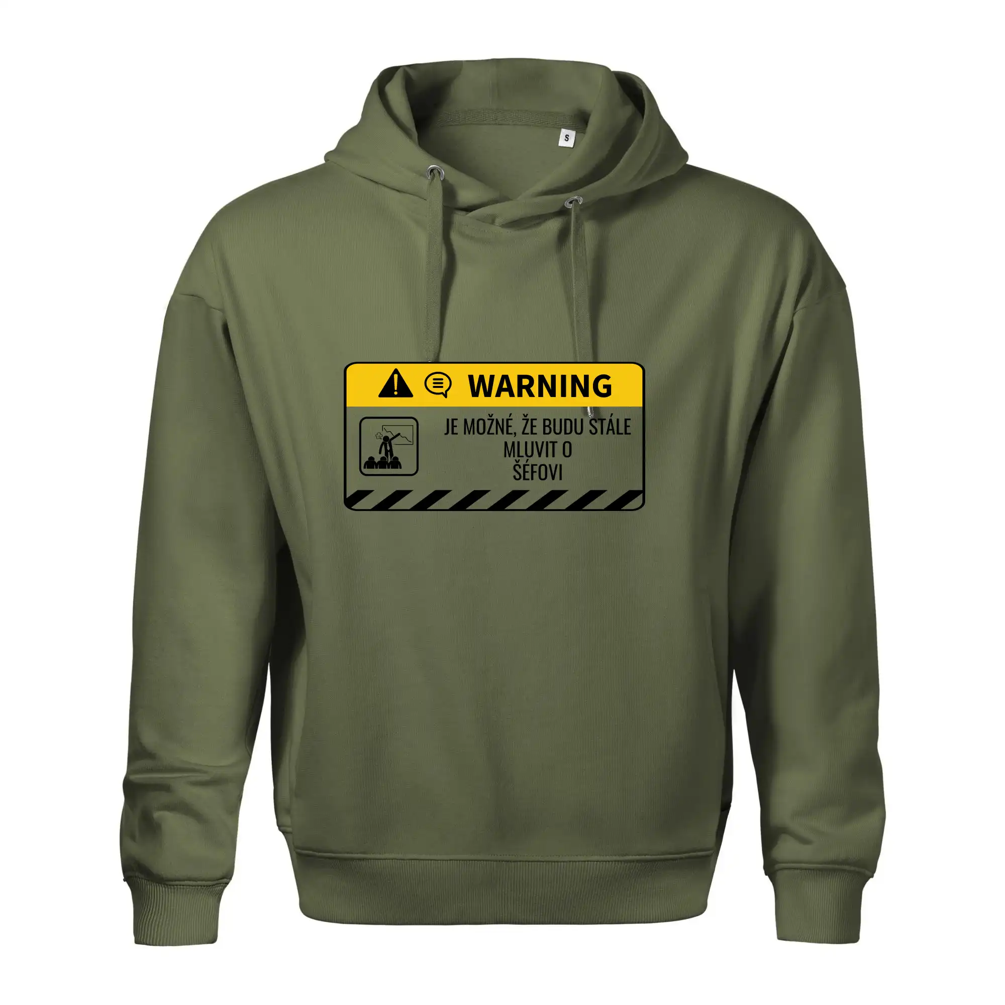 Warning mluvení - Śéf
