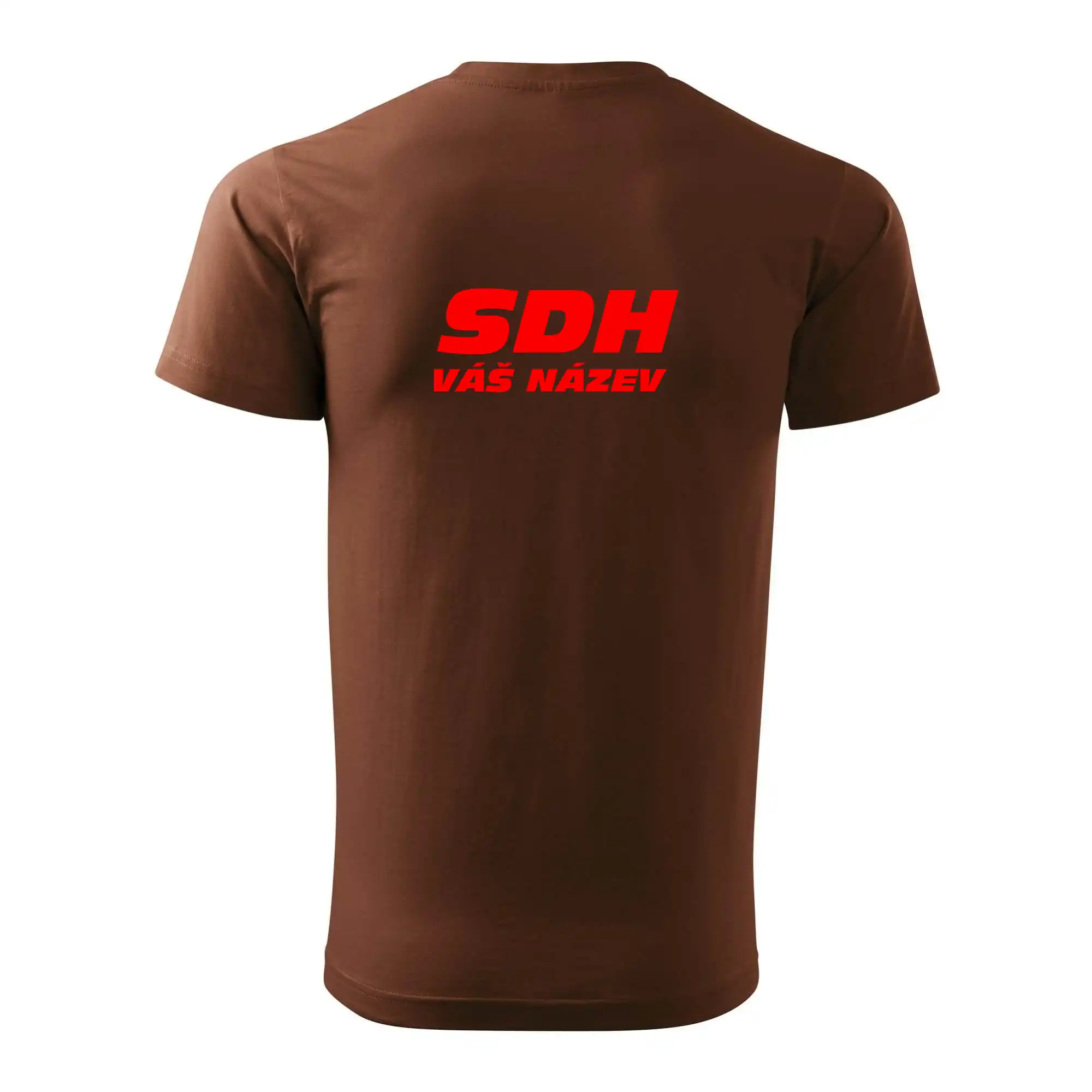 Hasičský sport SDH + váš název ČERVENÁ