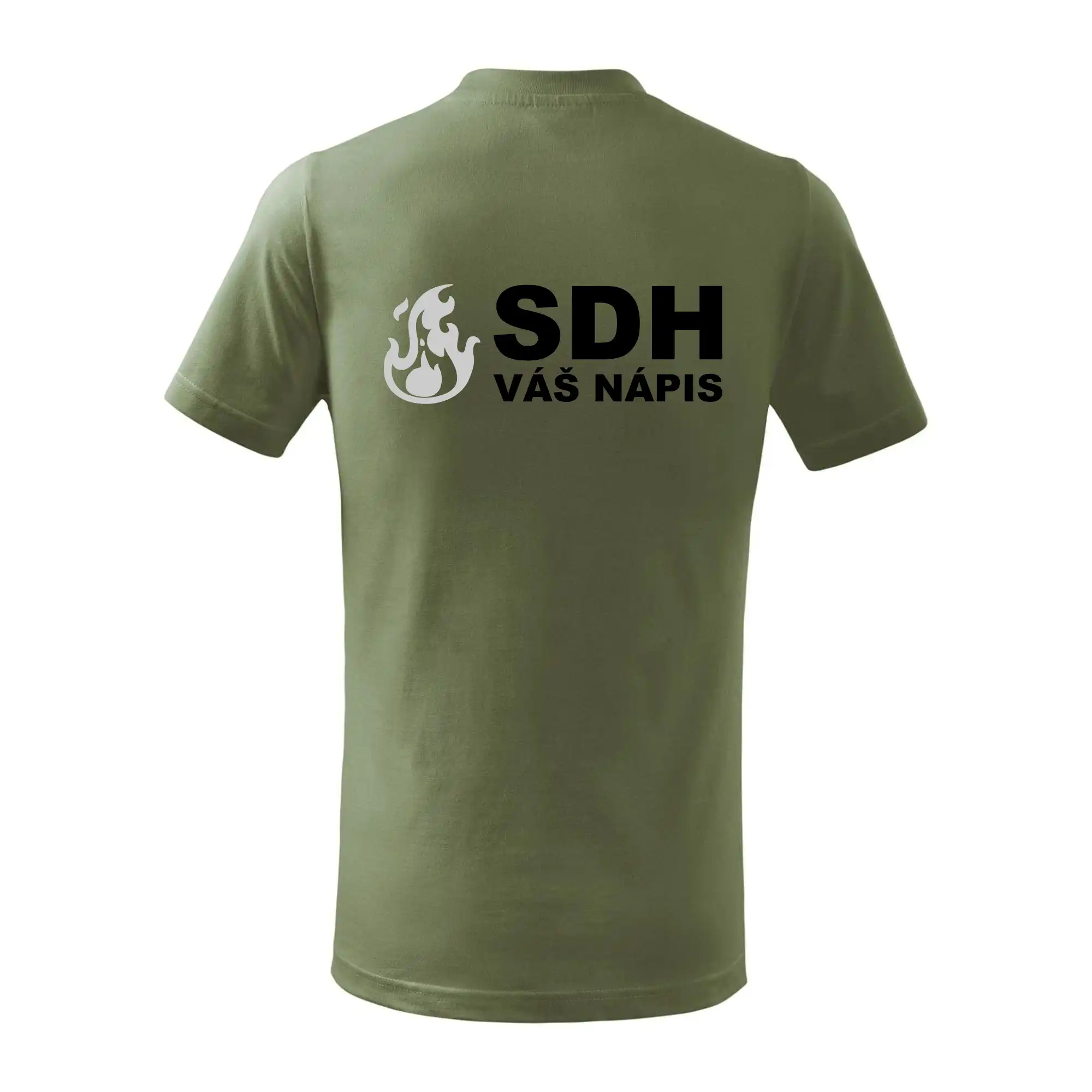 SDH REFLEXNÍ nápis (oheň, firesport, název sboru - vlastní nápis)