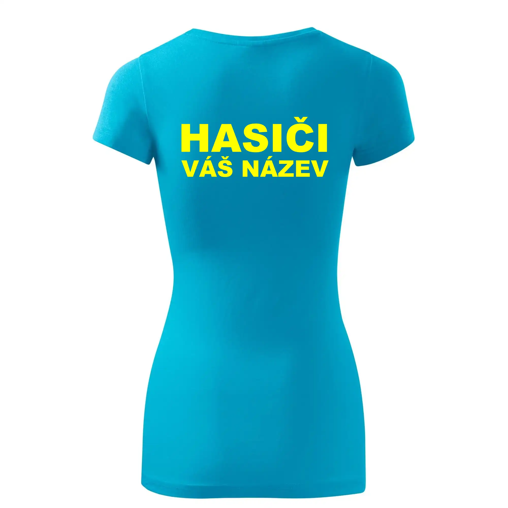 Hasiči - žlutý nápis - váš název sboru