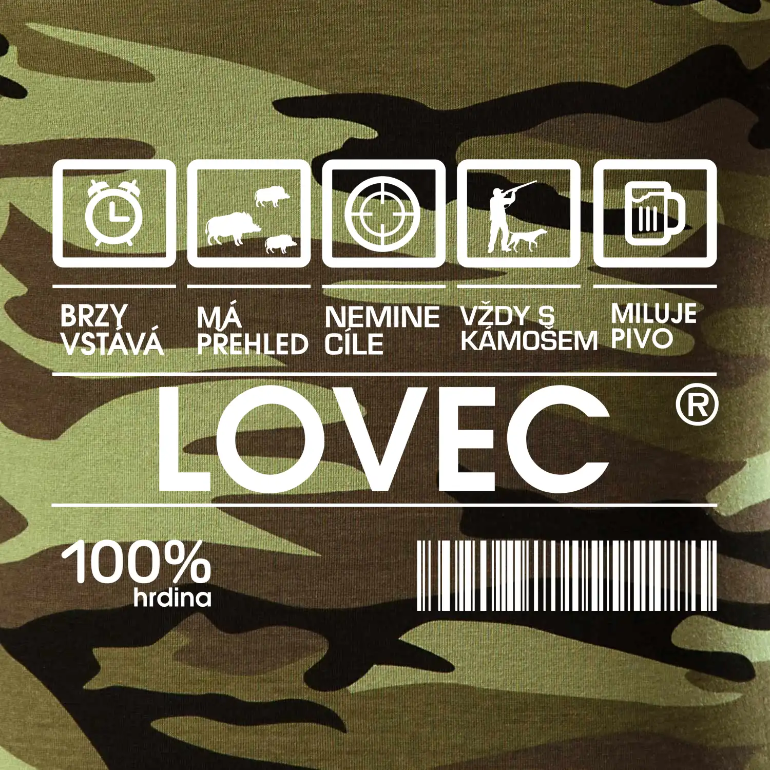 Čárový kód Lovec