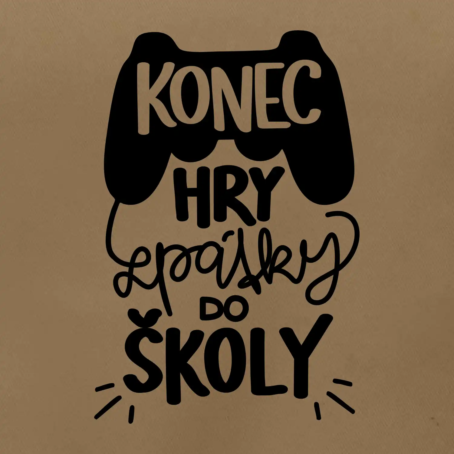 Konec hry, zpátky do školy