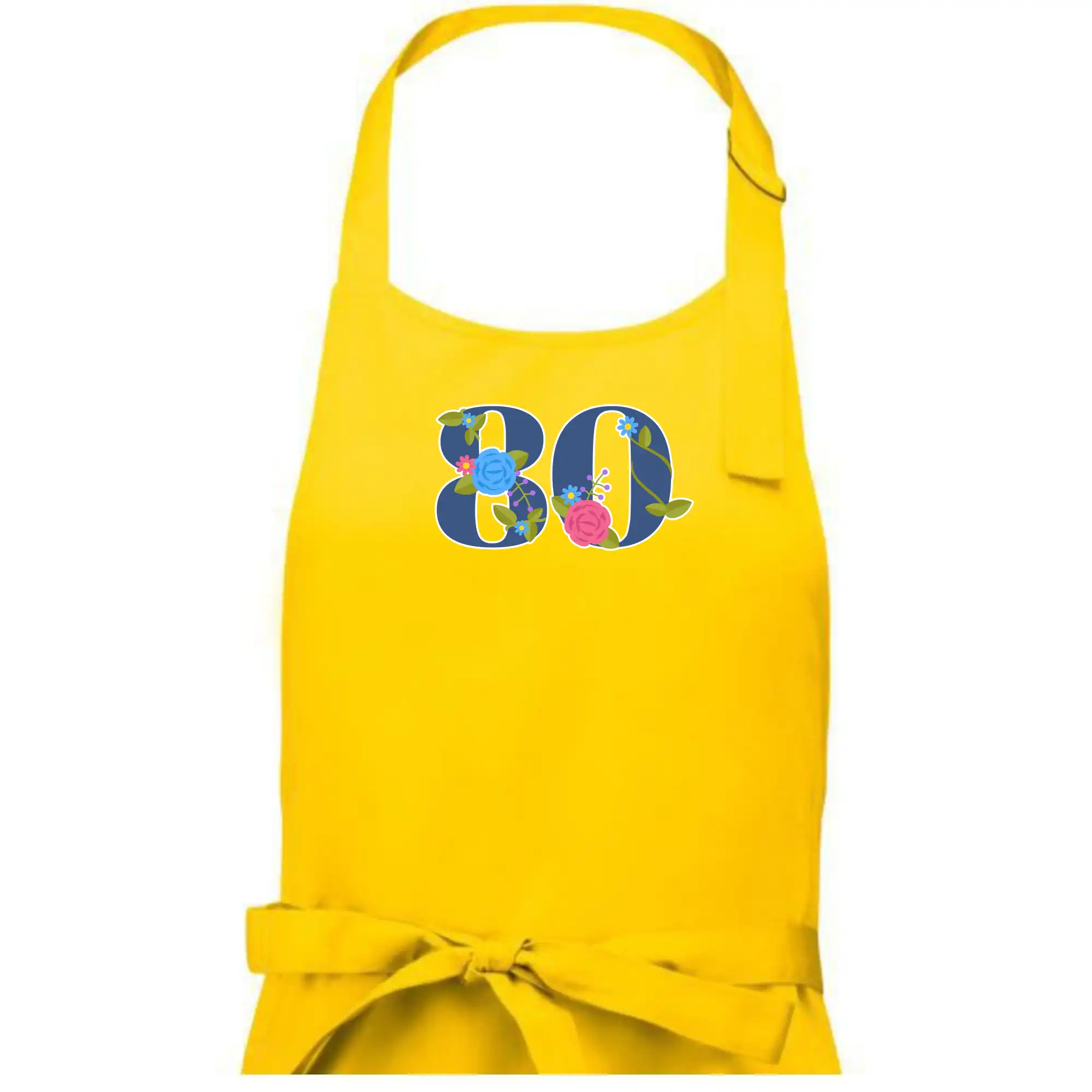 Květinové číslo kreslené - 80