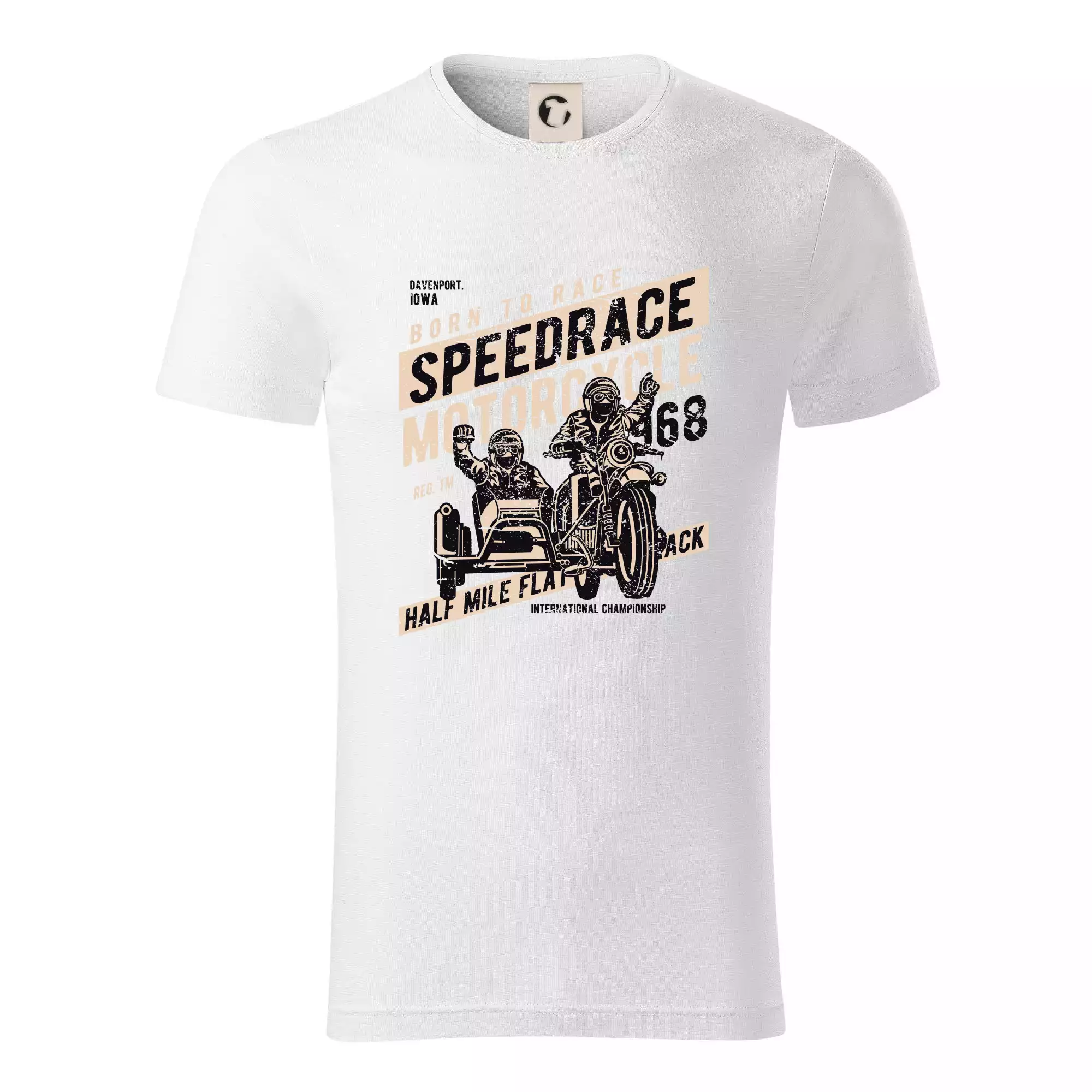 Speedrace motrcycle half mile