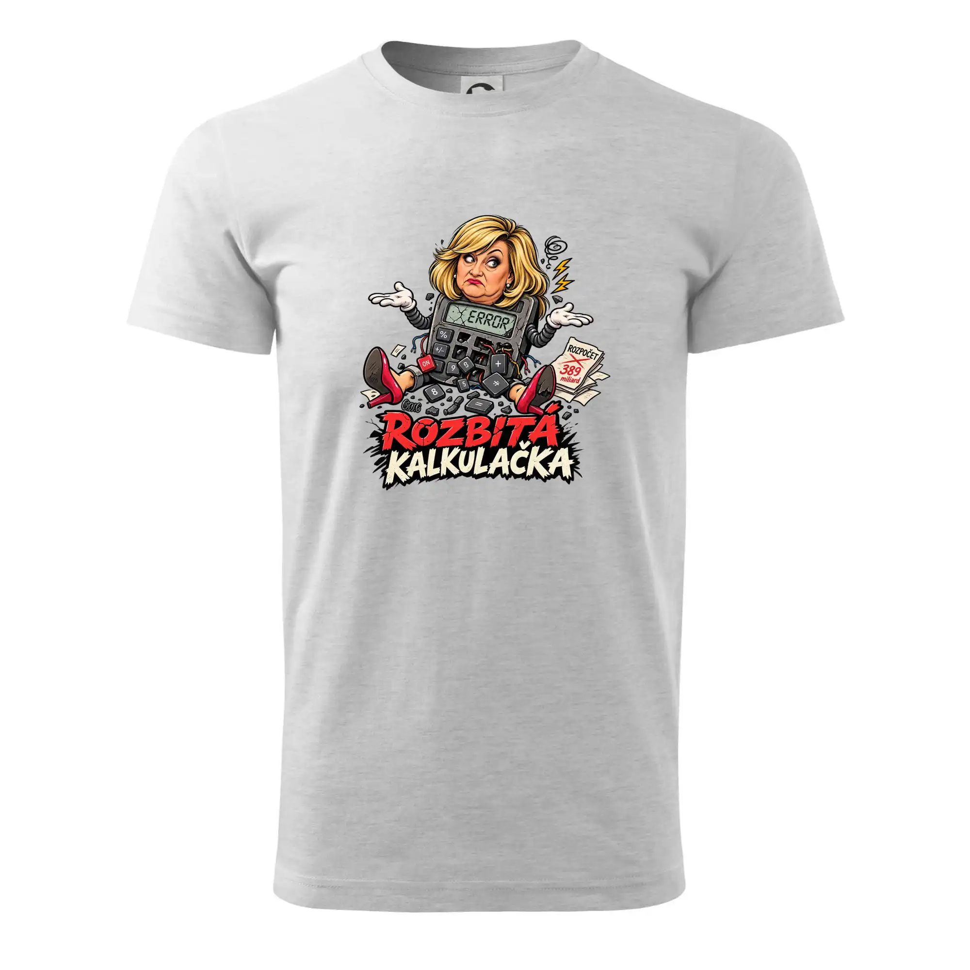 Alenka - rozbitá kalkulačka