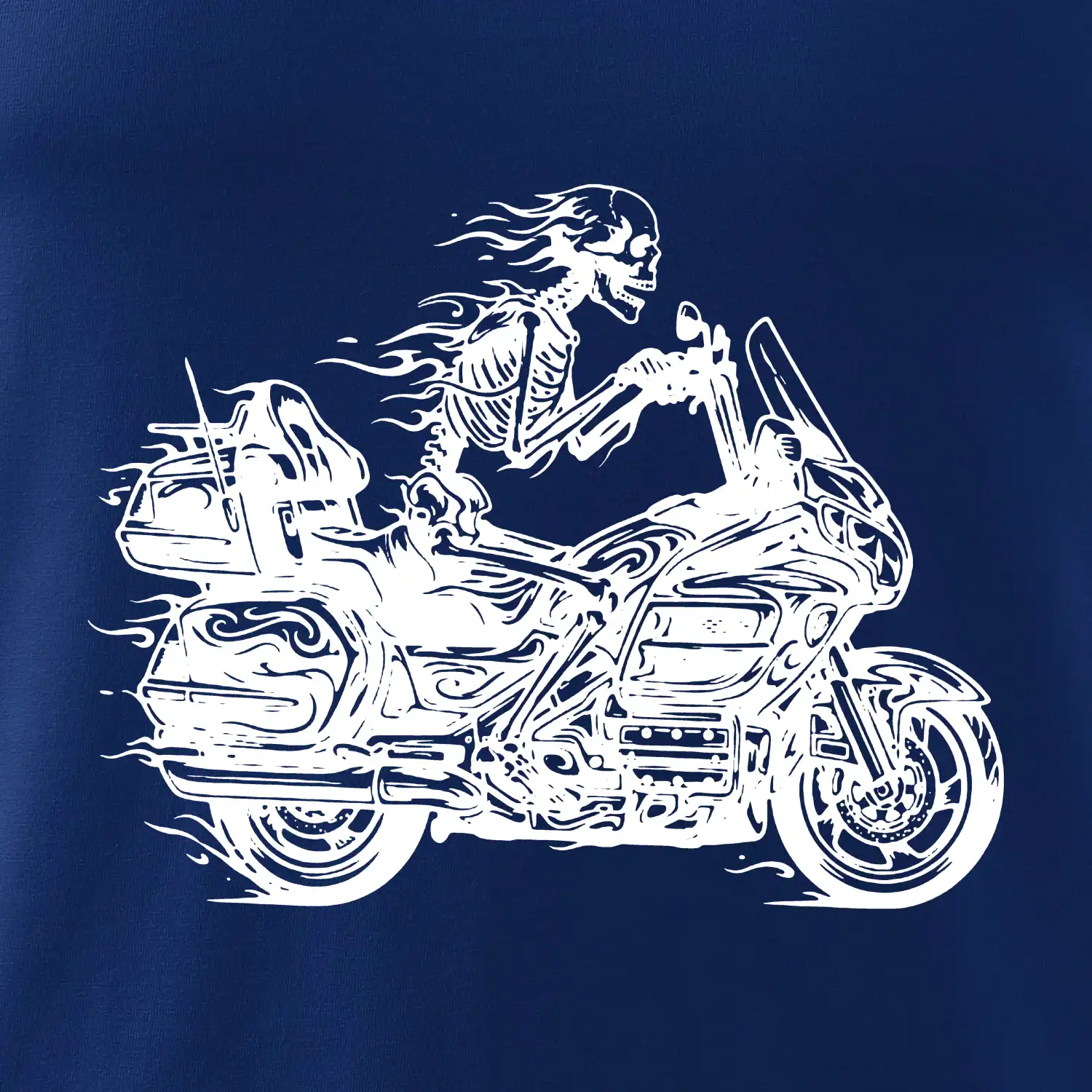 Cestovní motorka kostra