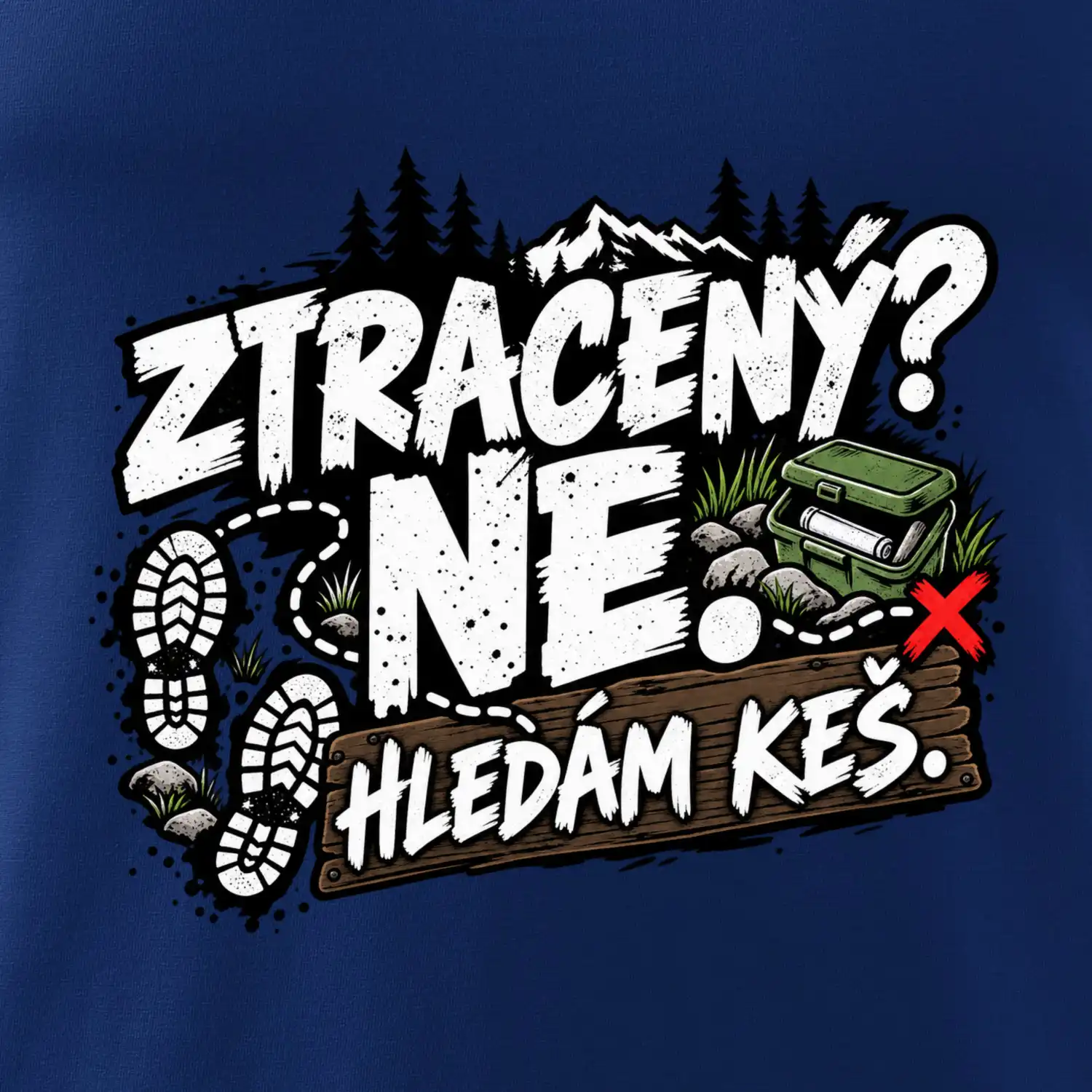 Ztracený ne hledám keš otisky bot
