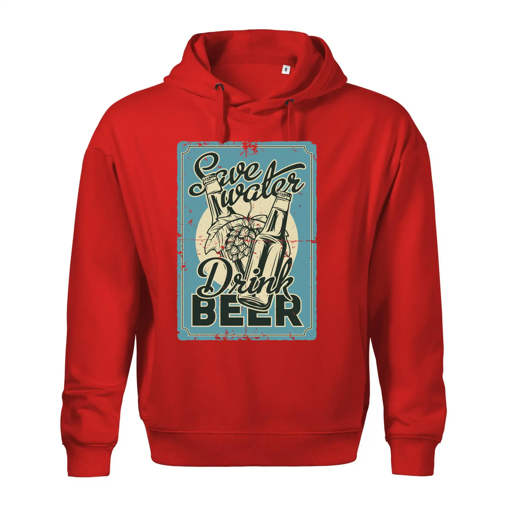 Save water drink beer poster