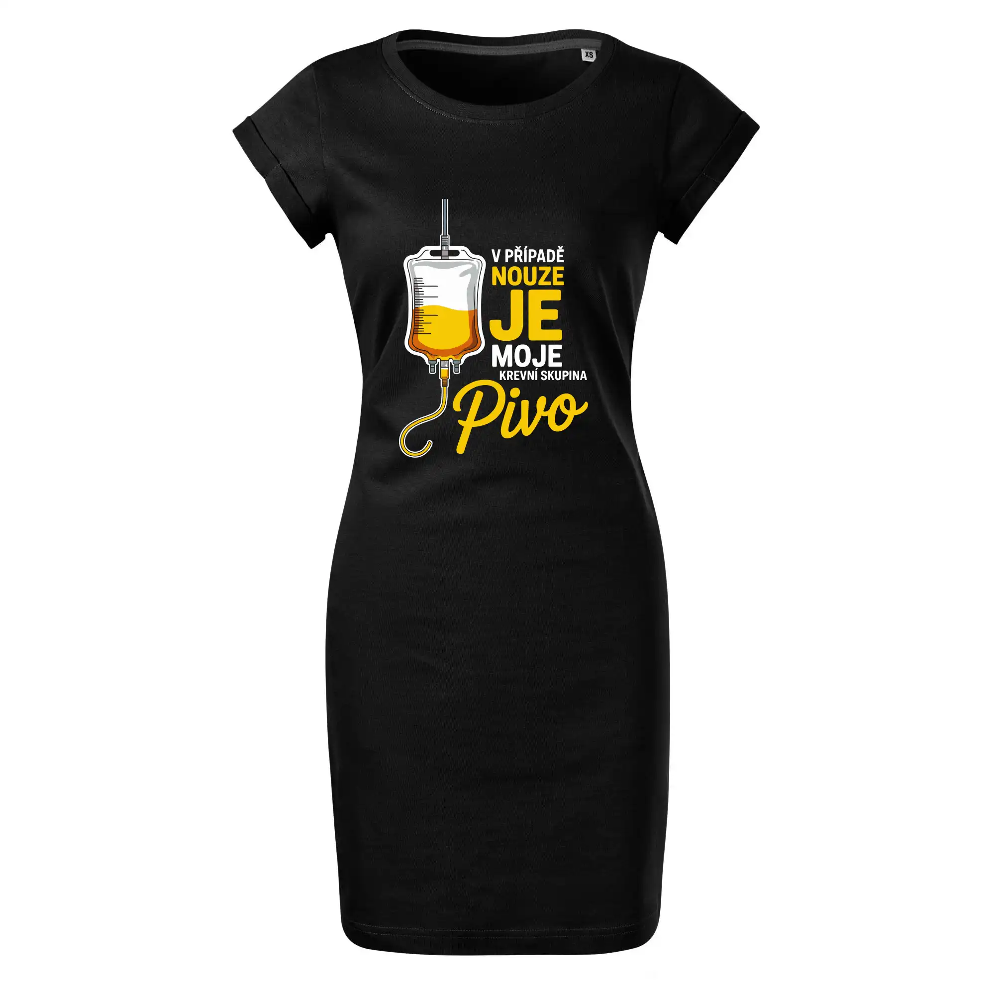 V případě nouze je moje krevní skupina pivo