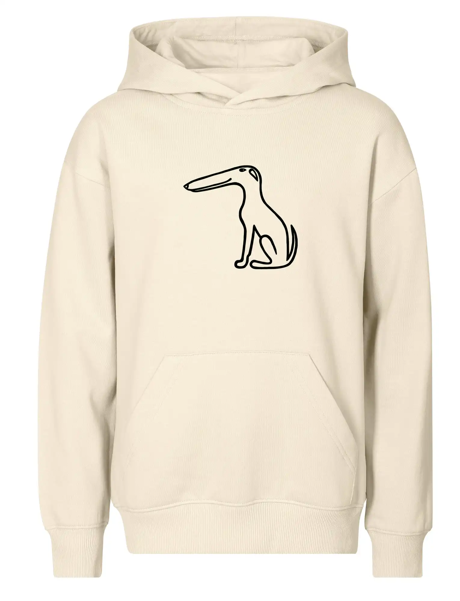 Barzoj obrys černý  (Moňas)