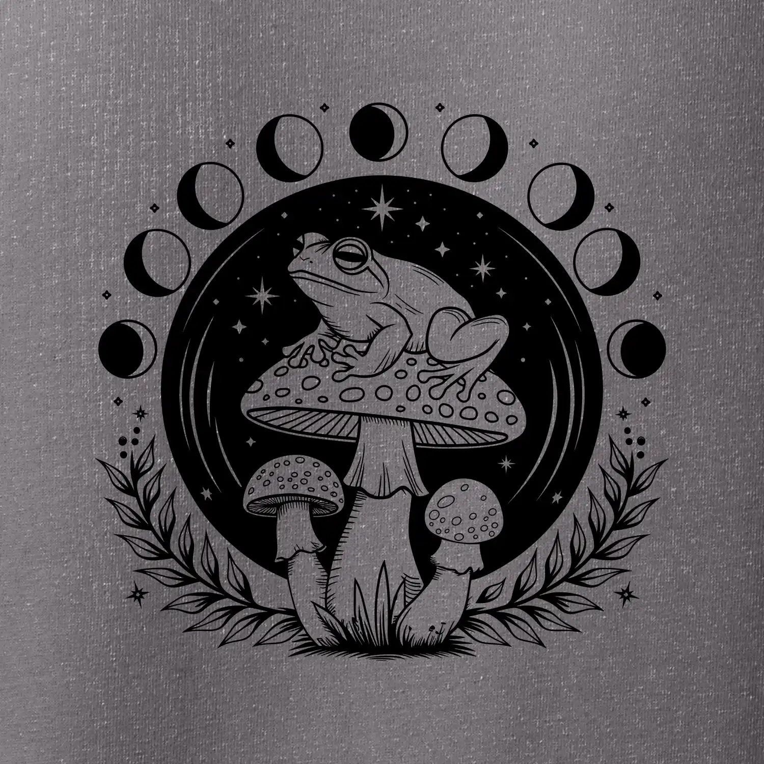 Goblincore fáze měsíce