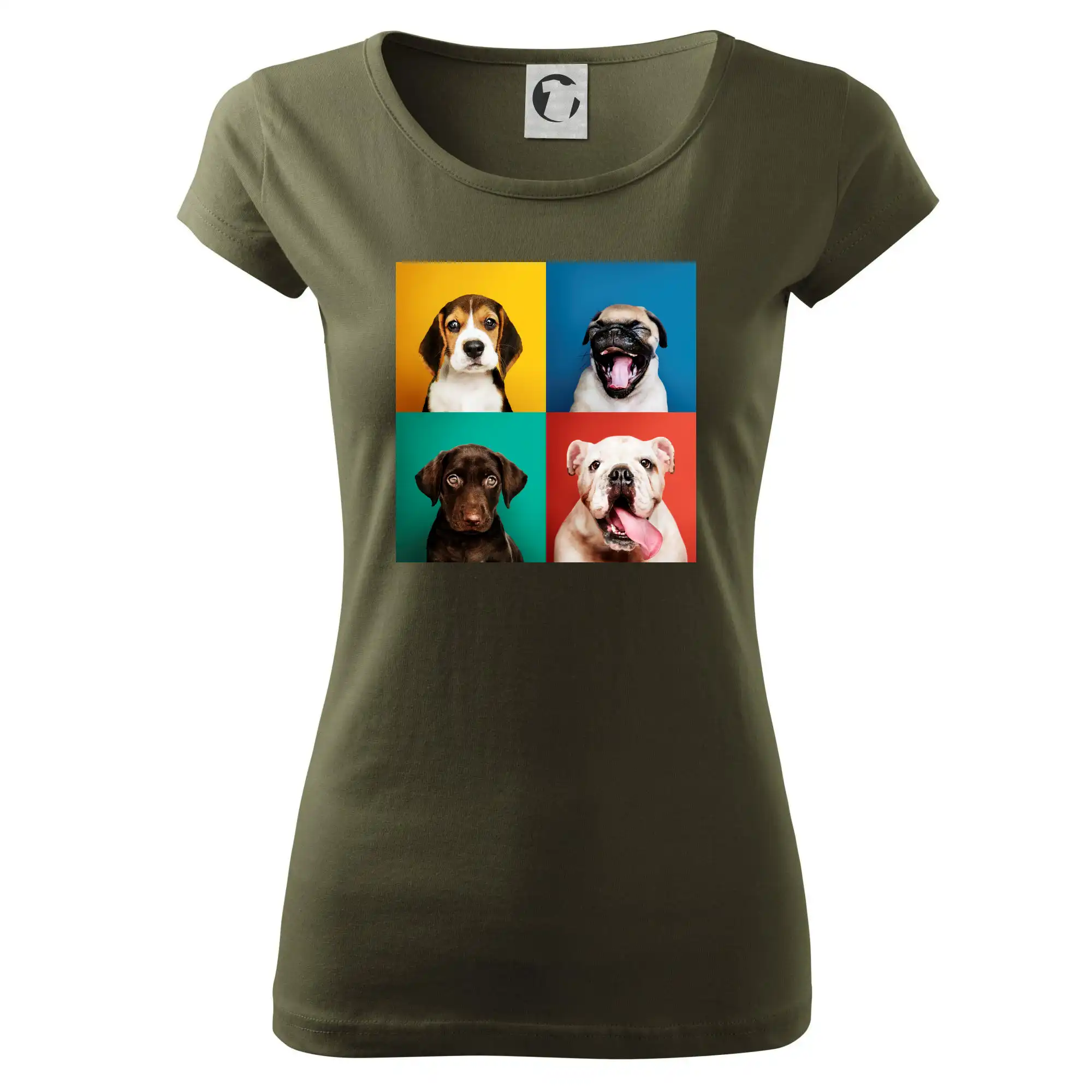 Psi štěňata koláž