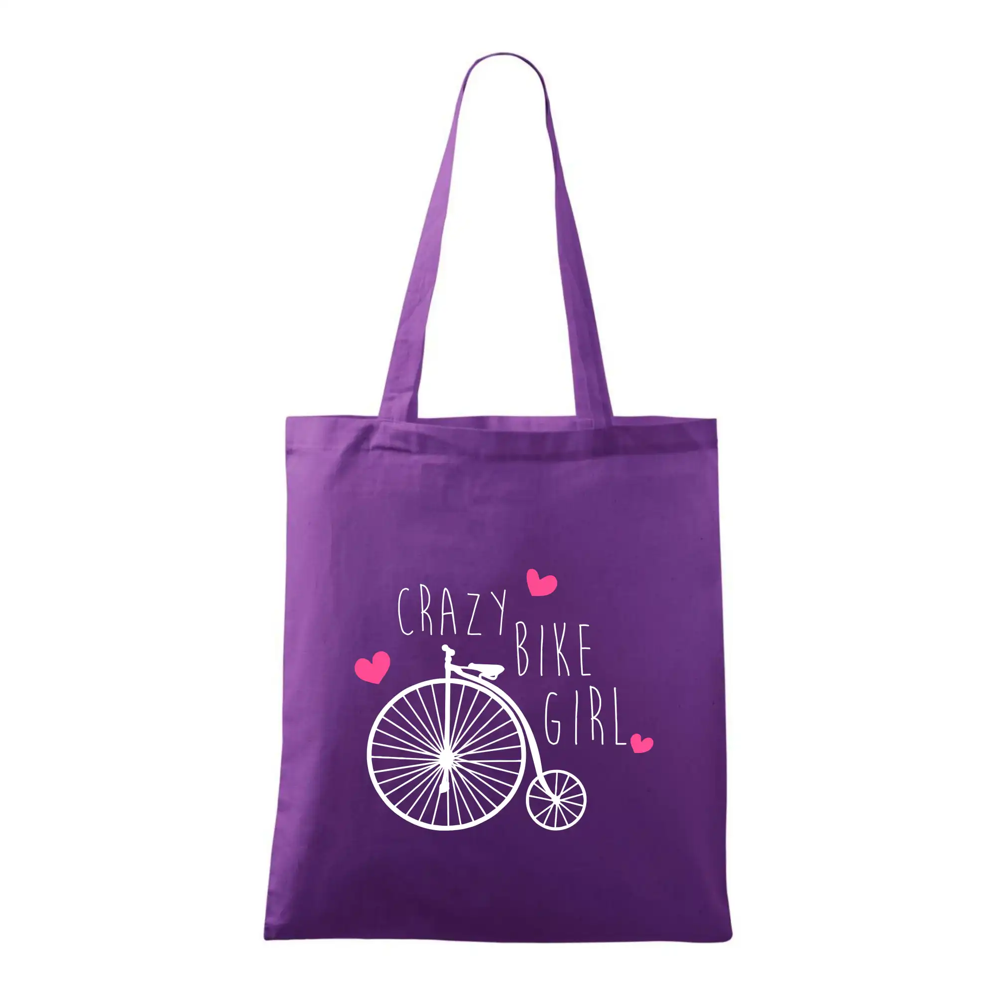 Crazy bike girl