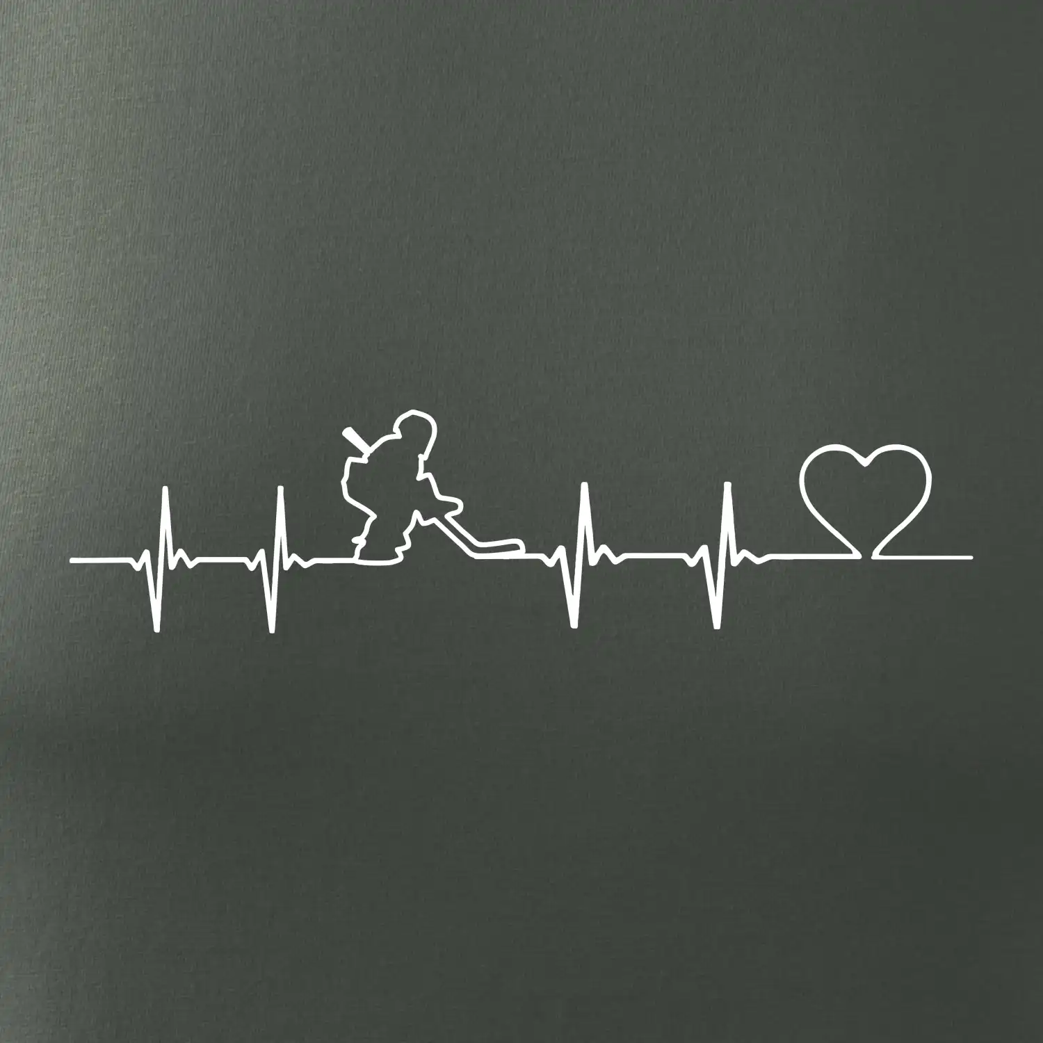 Hokejový brankář  EKG