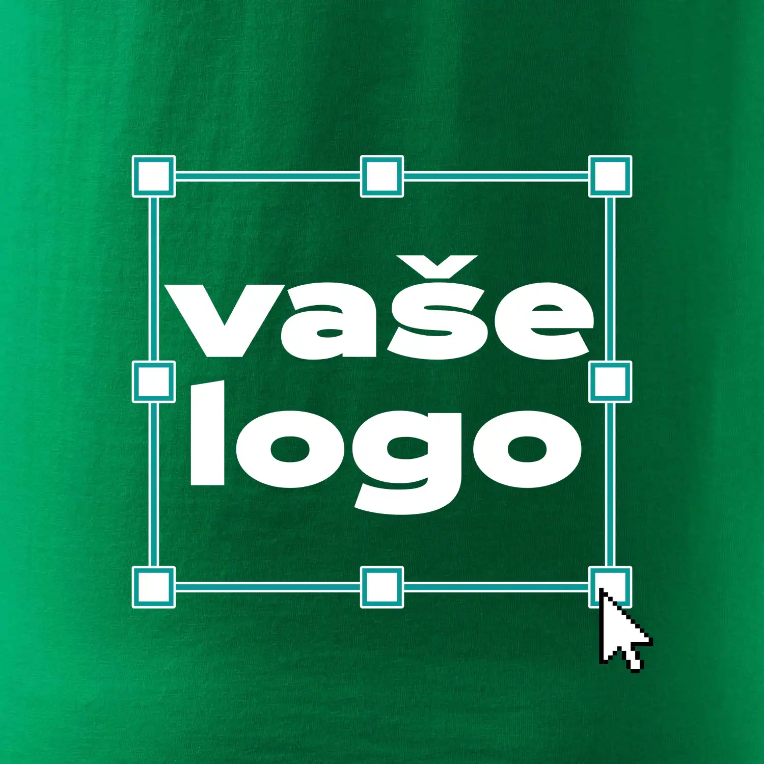 Vlastní logo na prsu - Tričko s vlastním logem