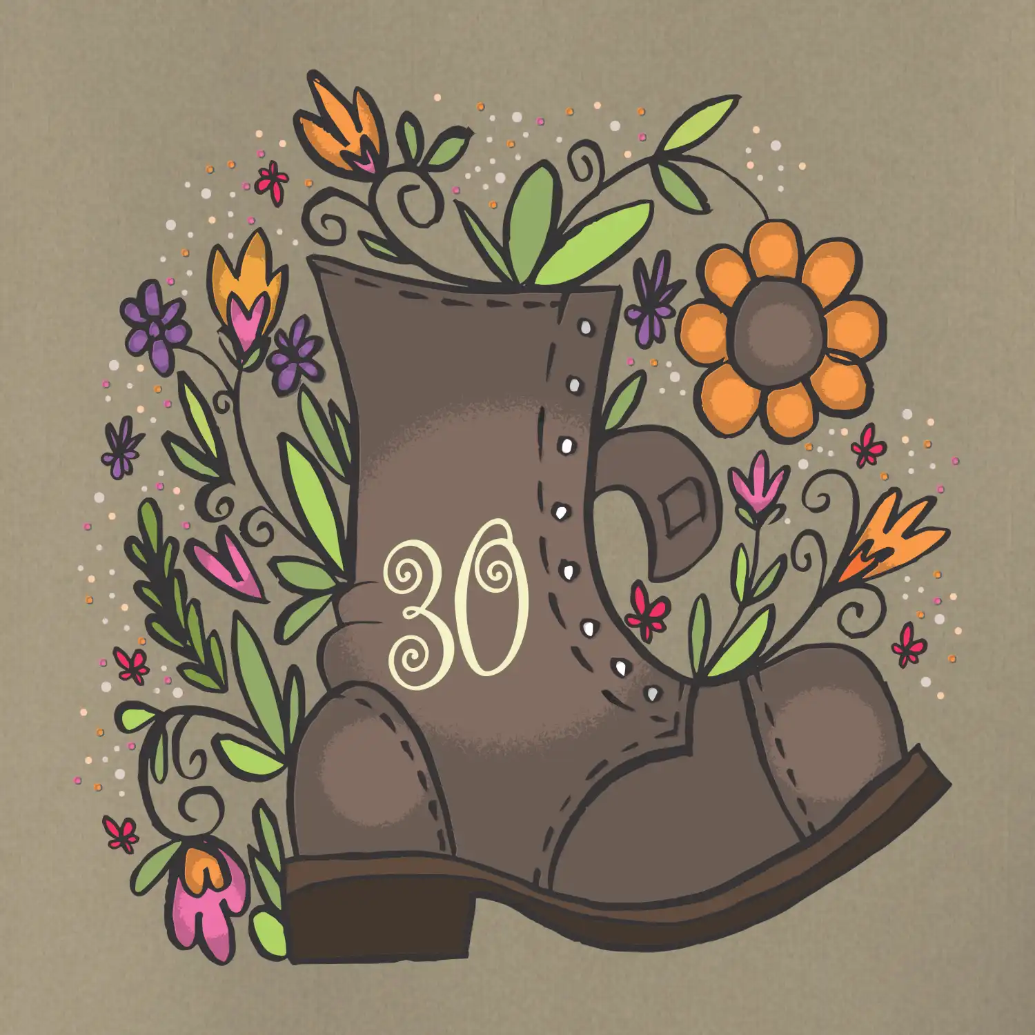 Stará bota 30
