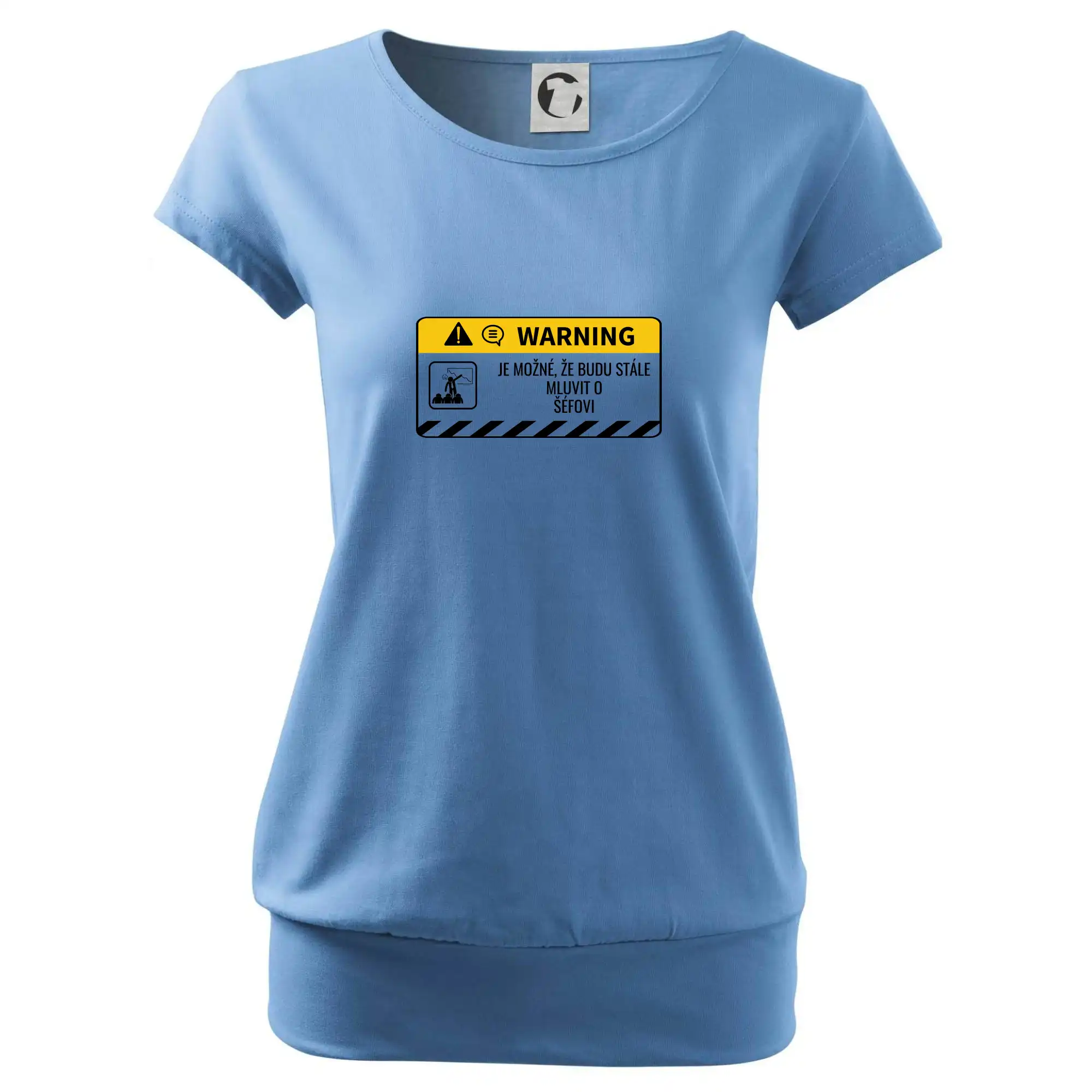 Warning mluvení - Śéf