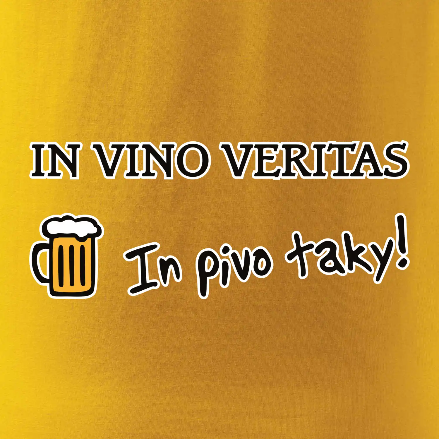 In vino veritas in pivo taky (Hana-creative)