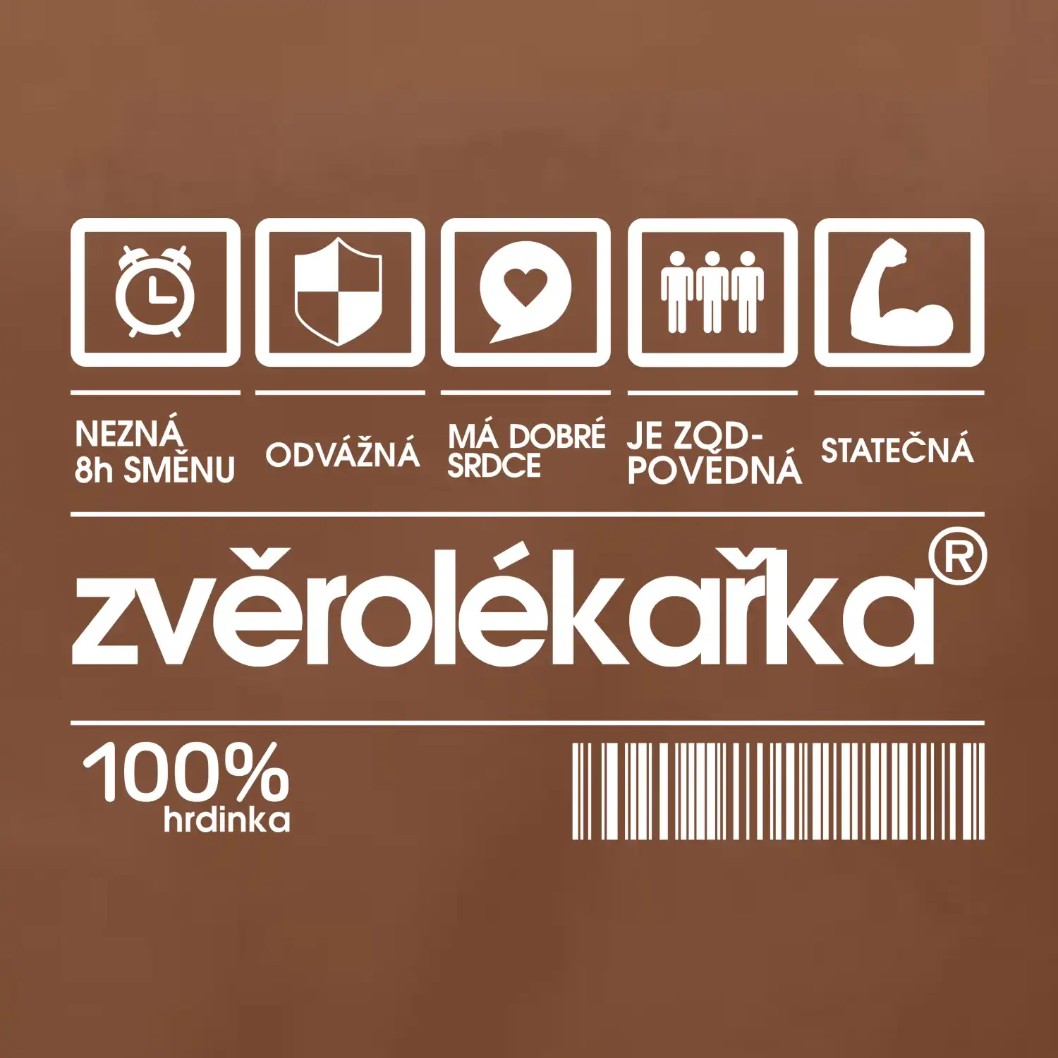 Čárový kód zvěrolékařka