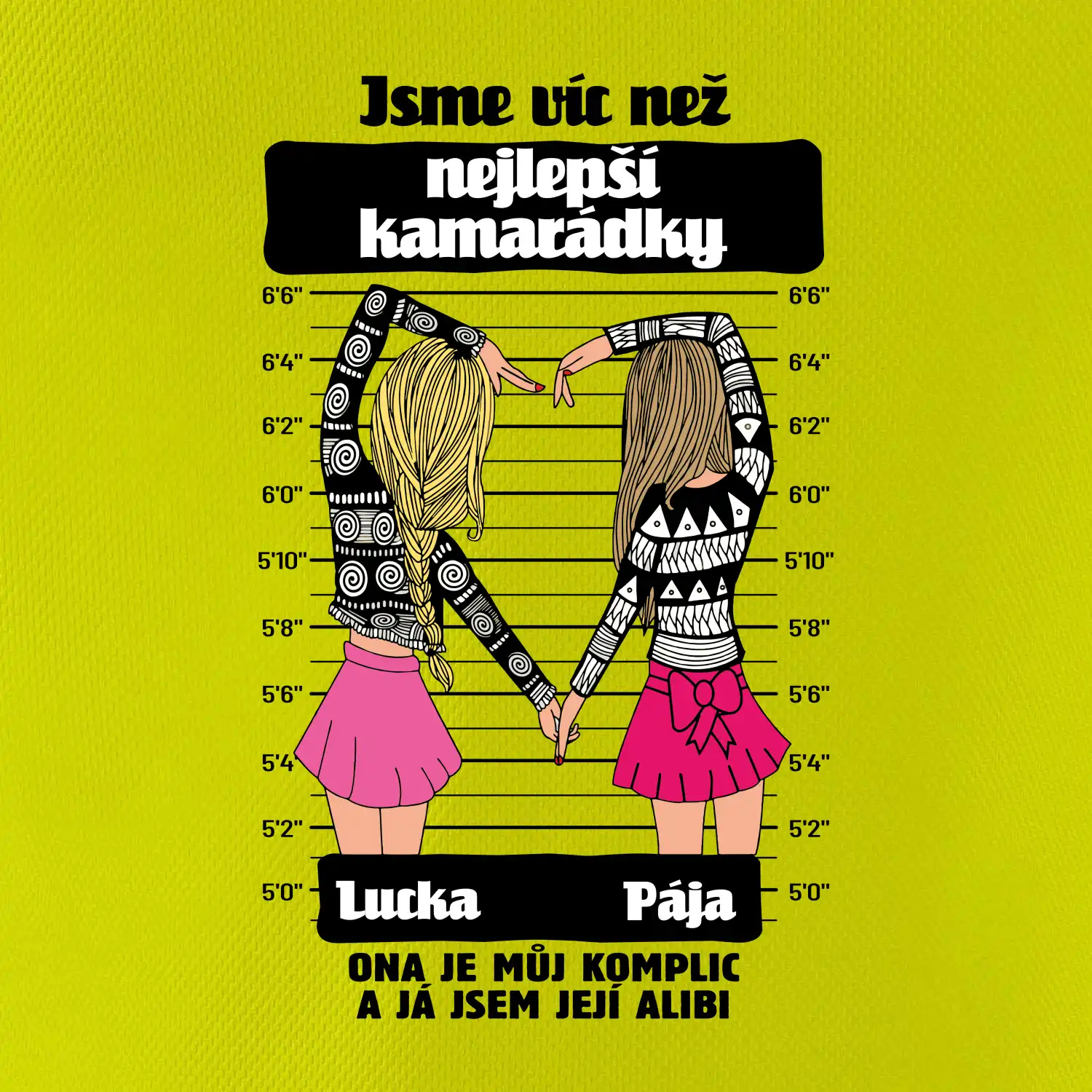 Víc než nejlepší kamarádky - Vaše jména